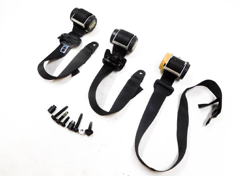 2005 LAND ROVER LR3 REAR BACK 2ND ROW LEFT CENTER RIGHT SEATBELT RETRACTOR SET 3 — exact item pictured