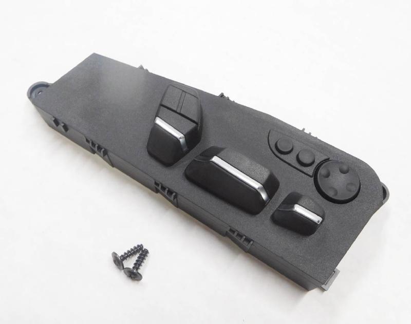 2011 BMW 750i (F01) RIGHT FRONT PASSENGER COMFORT SEAT POWER ADJUST SWITCH PANEL — exact item pictured