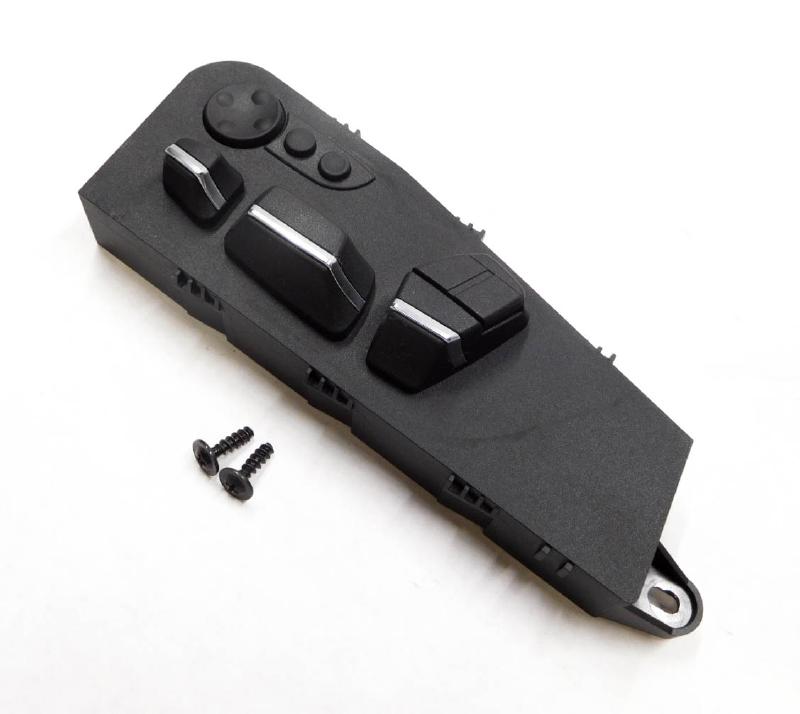 2011 BMW 750i (F01) LEFT FRONT DRIVER ACTIVE COMFORT SEAT ADJUST SWITCH (BLACK) — exact item pictured
