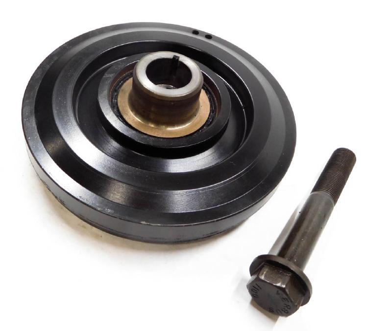 08-17 BMW 550i 650i 750i X5 X6 (E71 F04 F10 F01 E70) 4.4TT N63 HARMONIC BALANCER — exact item pictured