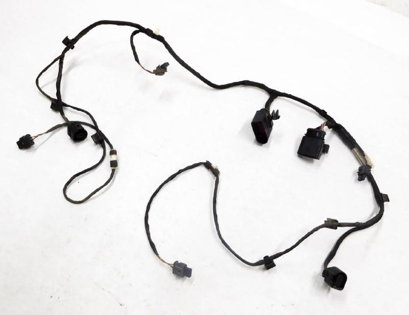 2008 AUDI Q7 (4L) REAR BUMPER PARK ASSIST PDC SENSOR WIRE WIRING HARNESS LOOM — exact item pictured
