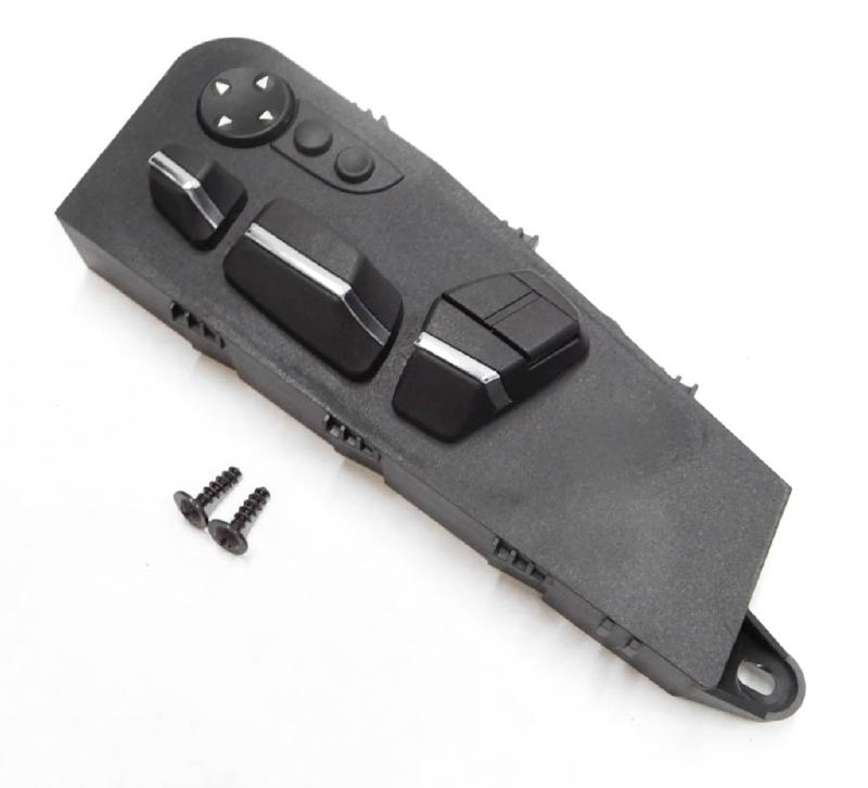 2011 BMW 740i 740Li (F01) LEFT REAR DOOR POWER WINDOW SWITCH ASH TRAY (BLACK) — exact item pictured