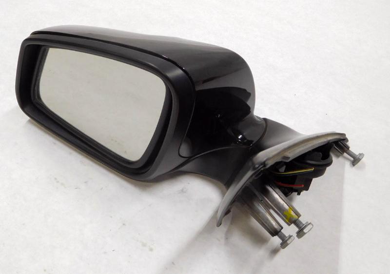 09-12 BMW 740i 750i 760i (F01) LEFT P-FOLD HEATED AUTODIM DOOR MIRROR (BLACK 2) — exact item pictured