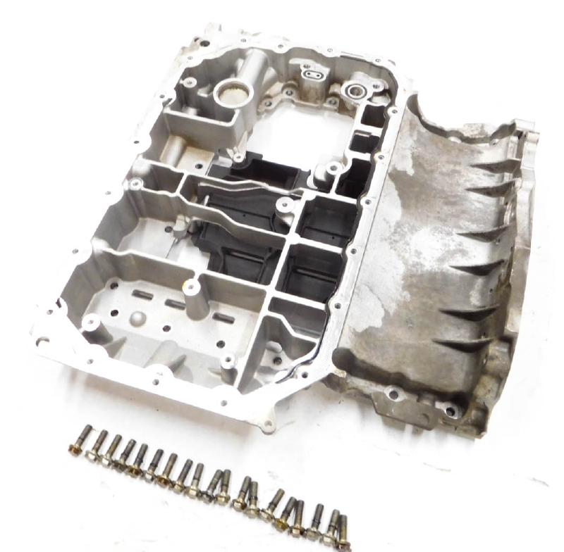 2009 AUDI Q5 (8R) 3.2L V6 CALB ENGINE UPPER MOTOR OIL FLUID PAN — exact item pictured