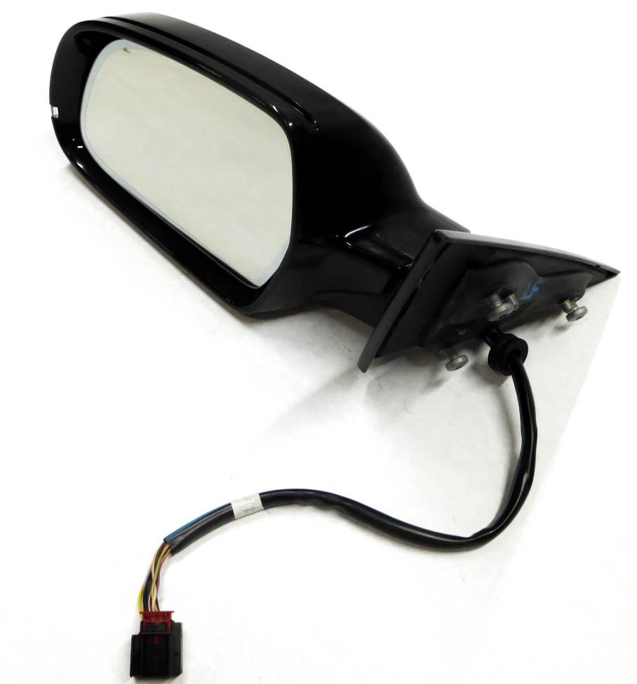 09-14 AUDI A5 S5 (B8 8T) LEFT DRIVER HEATED AUTODIM MEMORY DOOR MIRROR (BLACK) — exact item pictured
