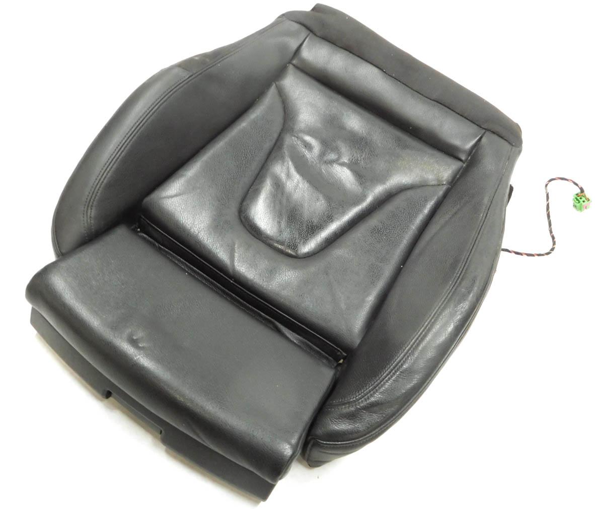 2012 AUDI A5 (B8 8T) LEFT FRONT DRIVER LOWER BOTTOM HEATED SPORT CUSHION (BLACK) — exact item pictured