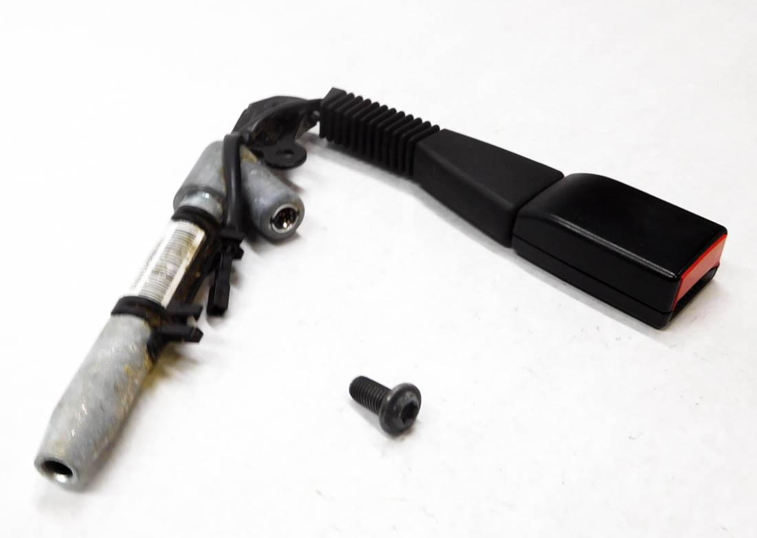 2007-2014 BMW X5 X6 X5M X6M (E70 E71) LEFT FRONT DRIVER SEATBELT RECEIVER. — exact item pictured