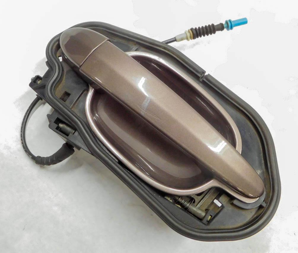 04-10 BMW 530i 535i 545i 550i M5 (E60) LEFT REAR DOOR HANDLE (AMETHYST GRAY) — exact item pictured