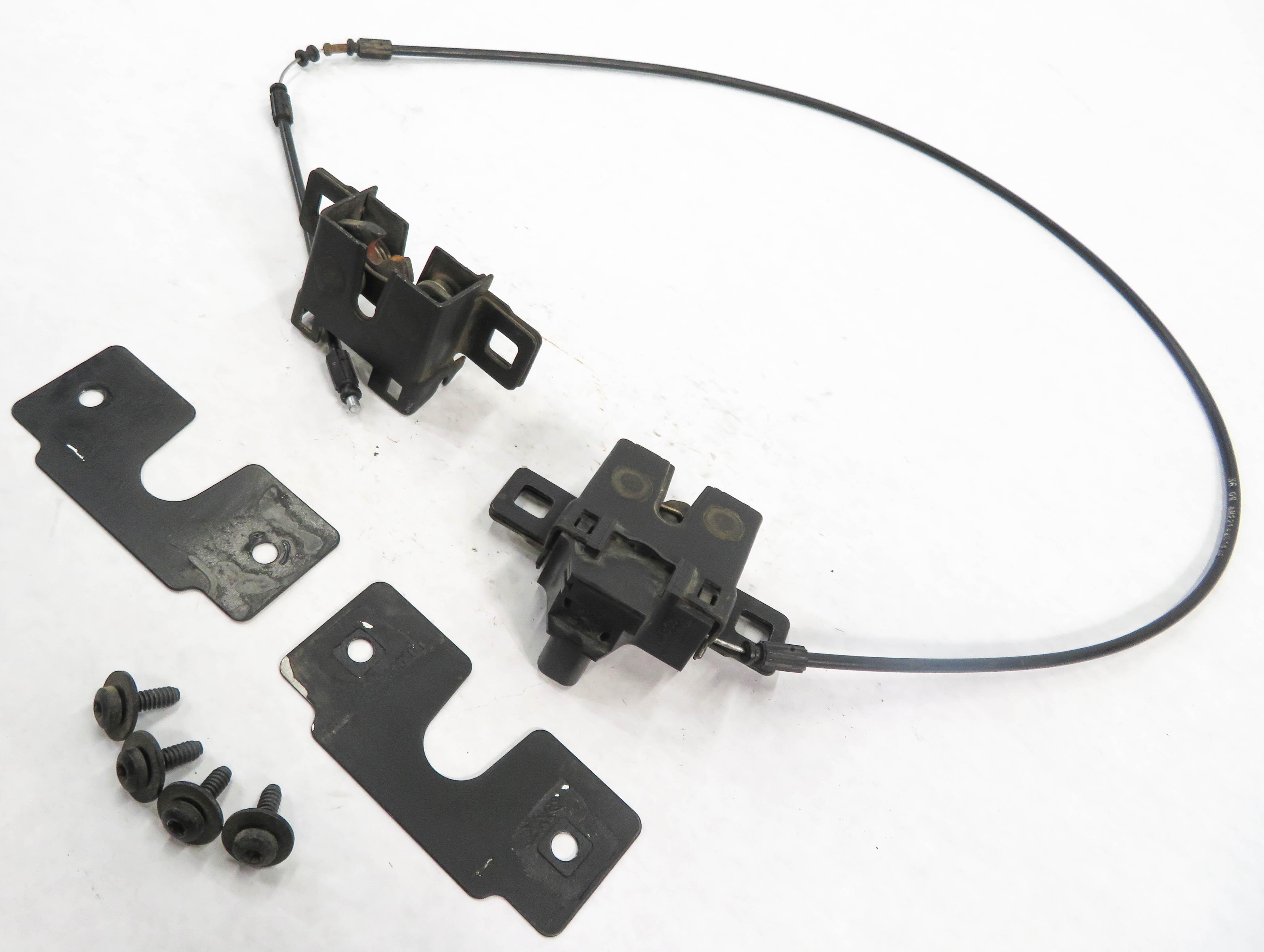 2010 RANGE ROVER SPORT (L320) FRONT HOOD LID LOWER LOCK LATCH CATCH SET-2 — exact item pictured