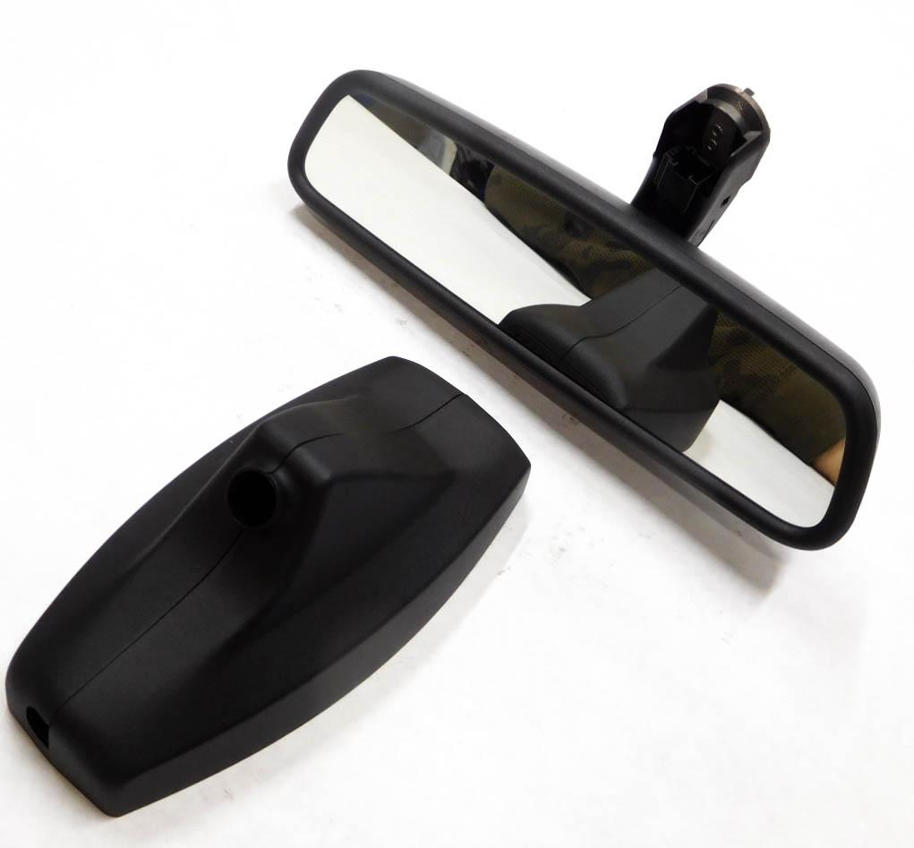 2008 BMW 535i (E60) AUTODIM REAR VIEW MIRROR w/ HOMELINK GATE DOOR OPENER — exact item pictured