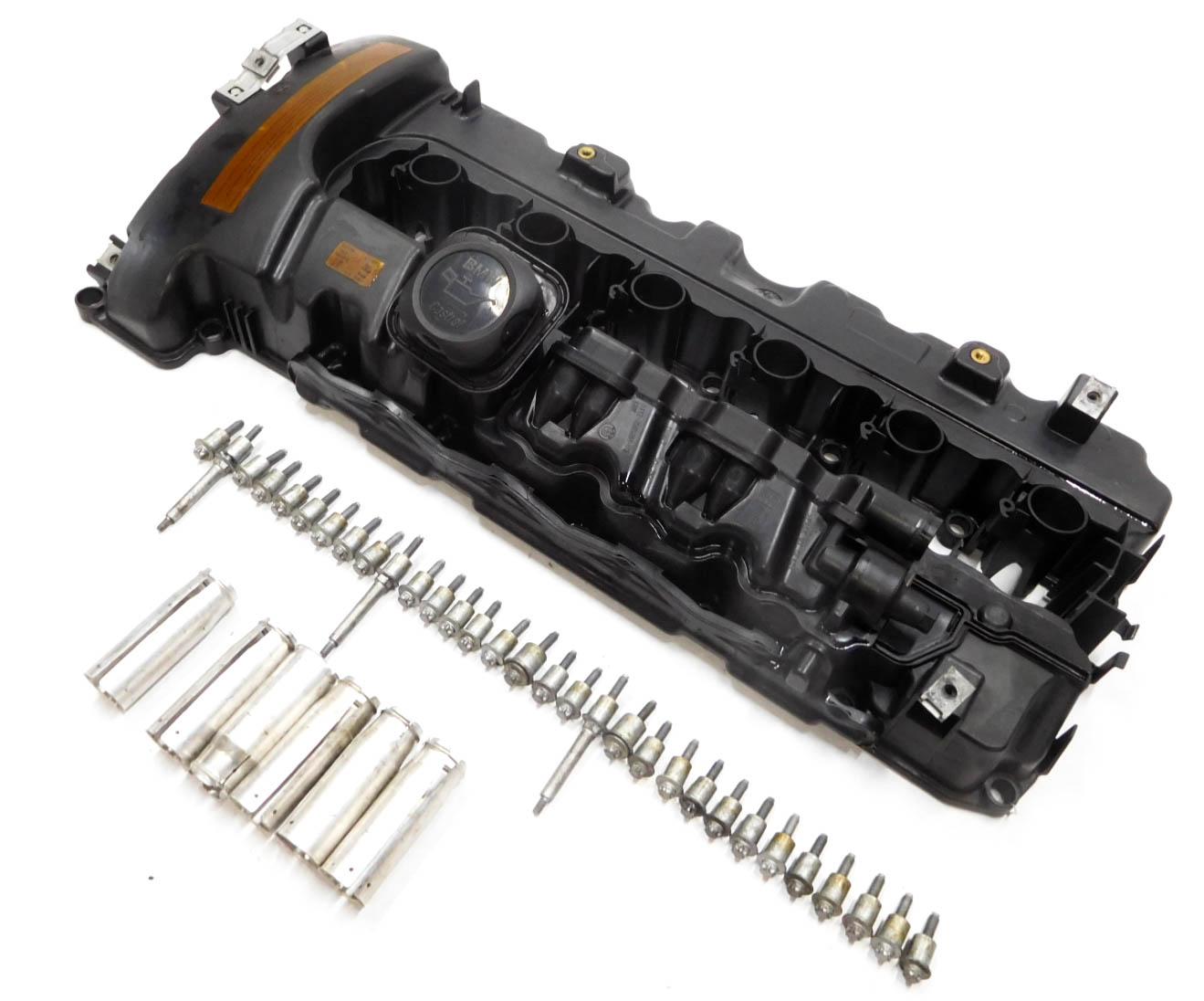 07-16 BMW Z4 X6 335i 535i 740i (E60 E90) 3.0L N54 TWIN TURBO ENGINE VALVE COVER — exact item pictured