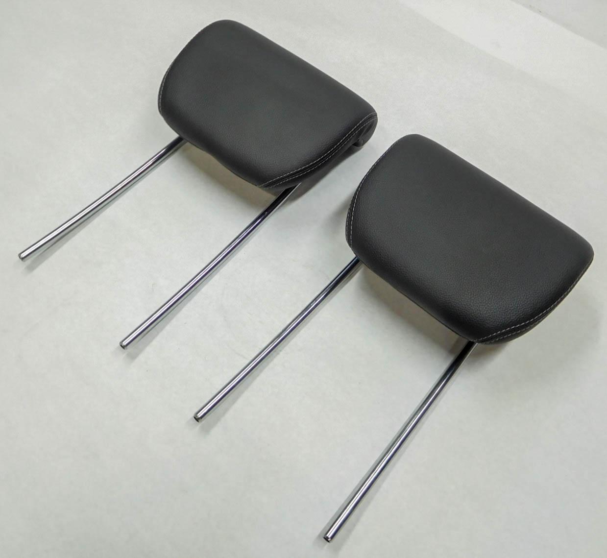2009 MB GL320 (X164) DIESEL REAR 3rd THIRD ROW SEAT HEADREST SET - 2 (BLACK) — exact item pictured