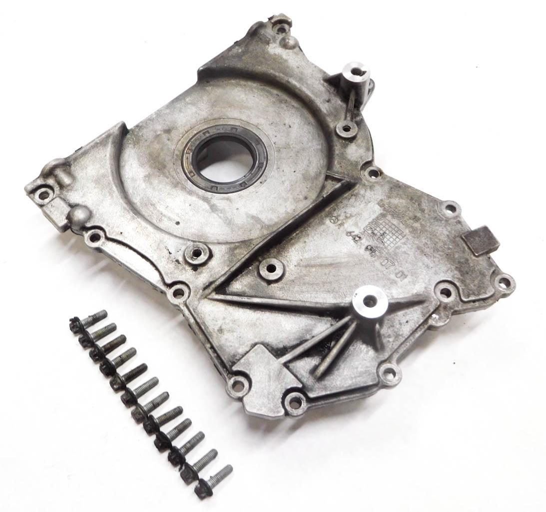 07-09 MB E320 GL320 ML320 R320 (X164 W164) 3.0L OM642 DIESEL ENGINE TIMING COVER — exact item pictured