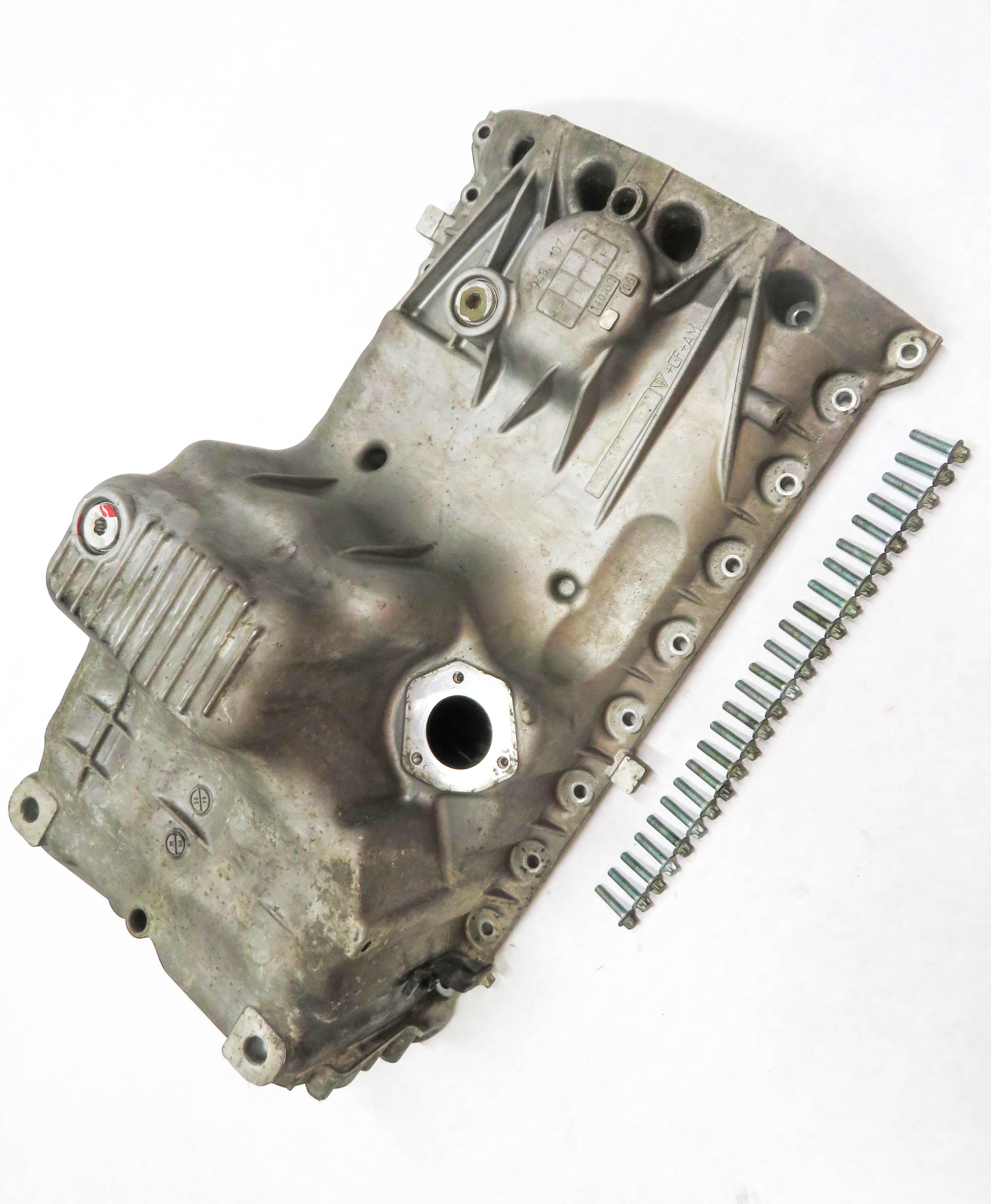 2003-2006 PORSCHE CAYENNE (955) 4.5L V8 ENGINE - MOTOR OIL FLUID PAN SUMP — exact item pictured