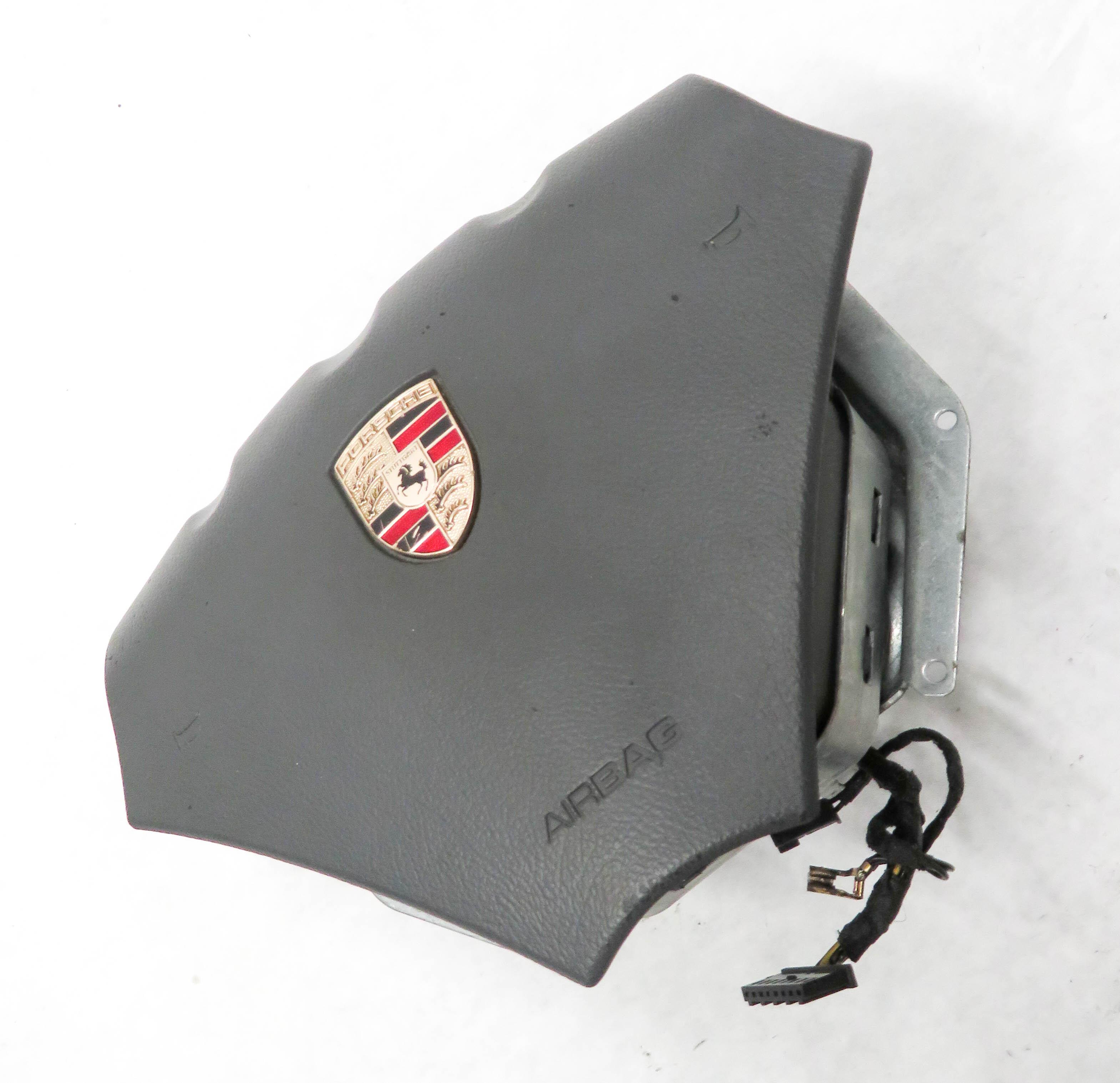 2003-2004 PORSCHE CAYENNE (955) STEERING WHEEL AIRBAG (GRAY) — exact item pictured