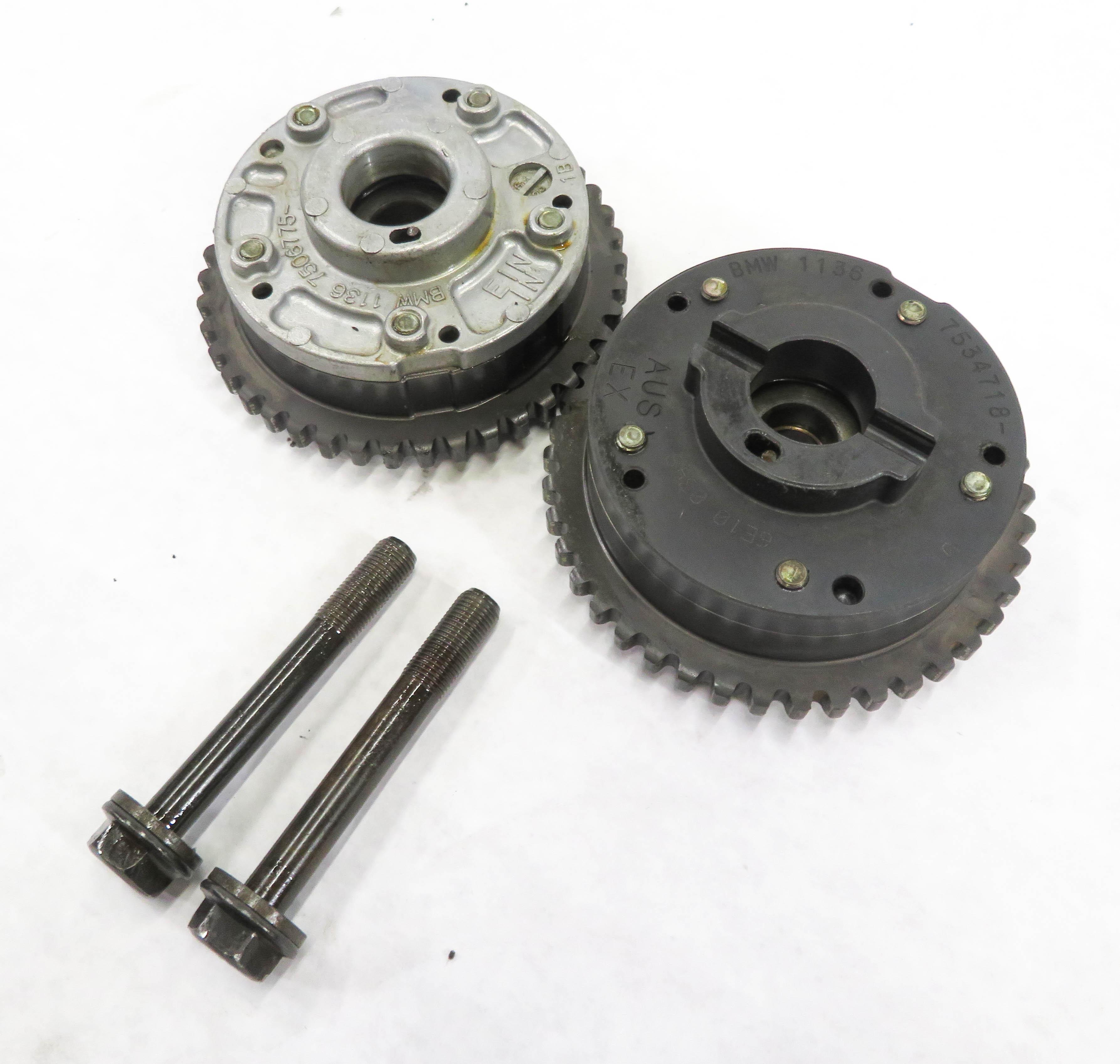 2007 BMW X5 (E70) - RIGHT SIDE 4.8L V8 ENGINE INTAKE & EXHAUST TIMING GEAR SET-2 — exact item pictured