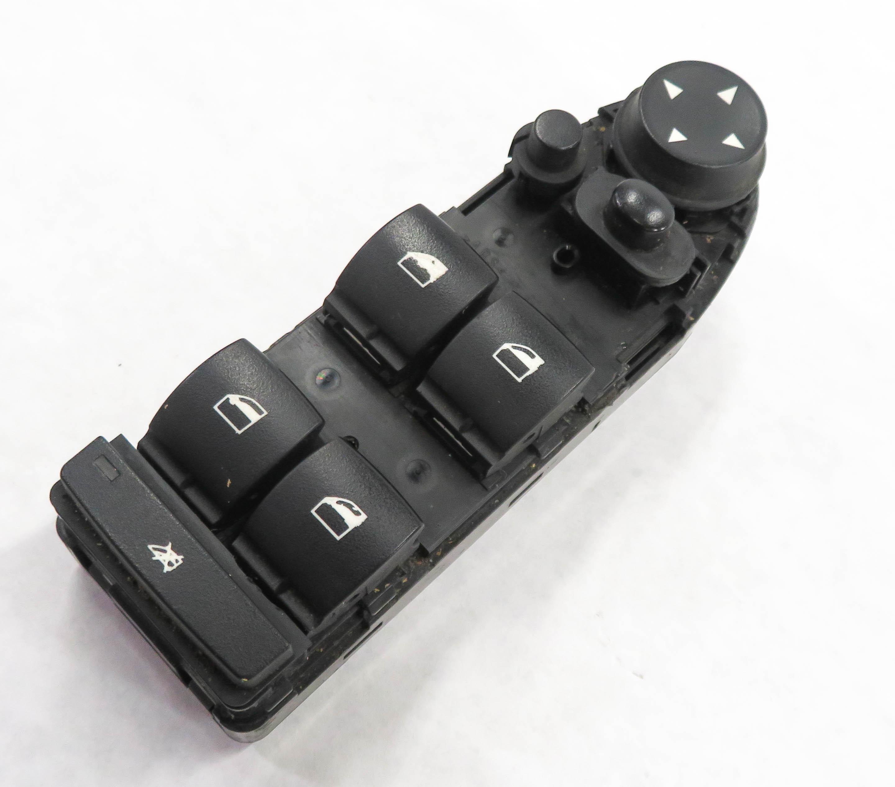 07-14 BMW X5 X5M X6 X6M (E70 / E71) - DRIVER DOOR POWER WINDOW SWITCH (P-FOLD) — exact item pictured
