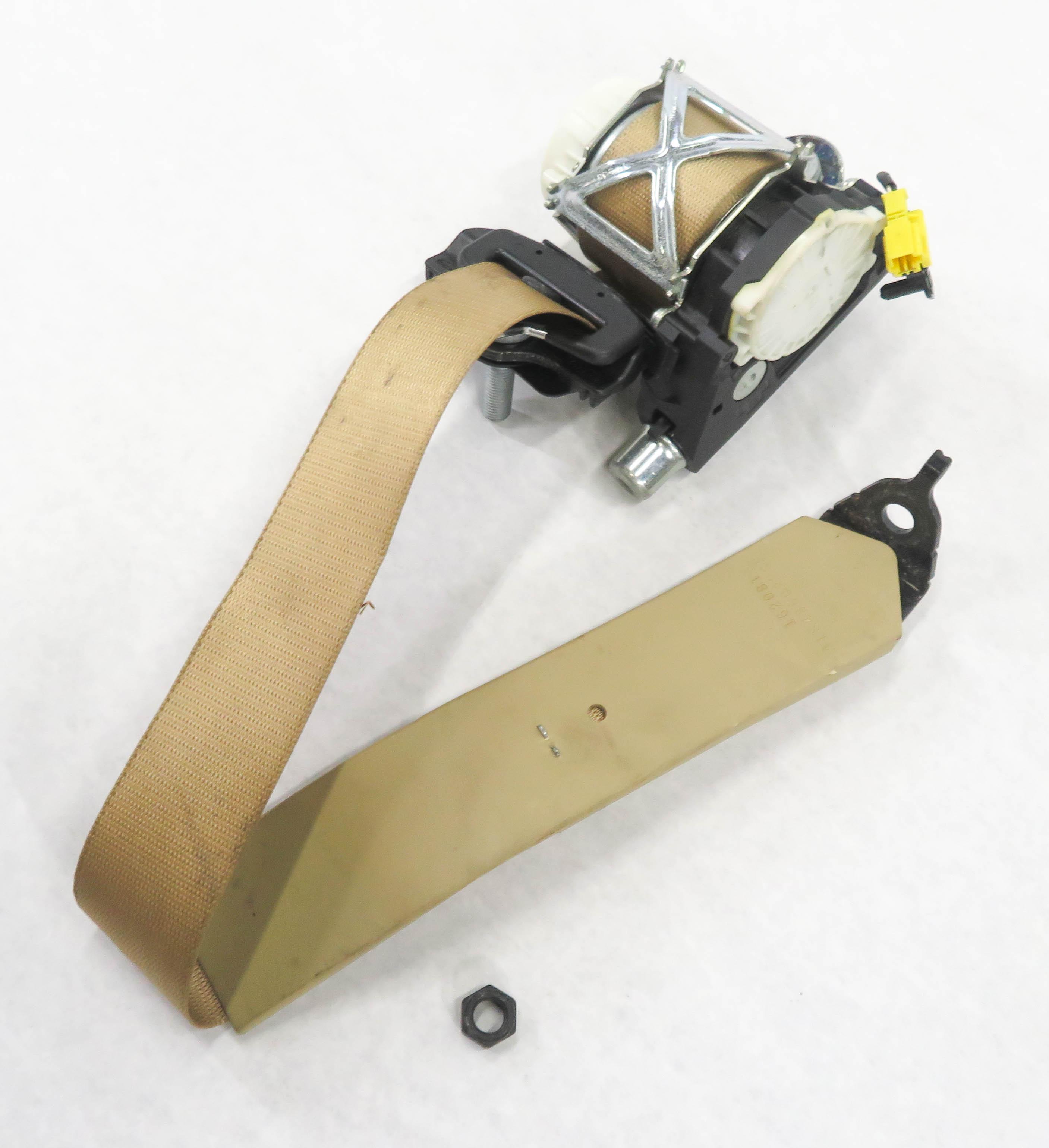 08 MERCEDES GL450 (X164) - RIGHT REAR (3rd THIRD ROW) SEATBELT RETRACTOR (BROWN) — exact item pictured