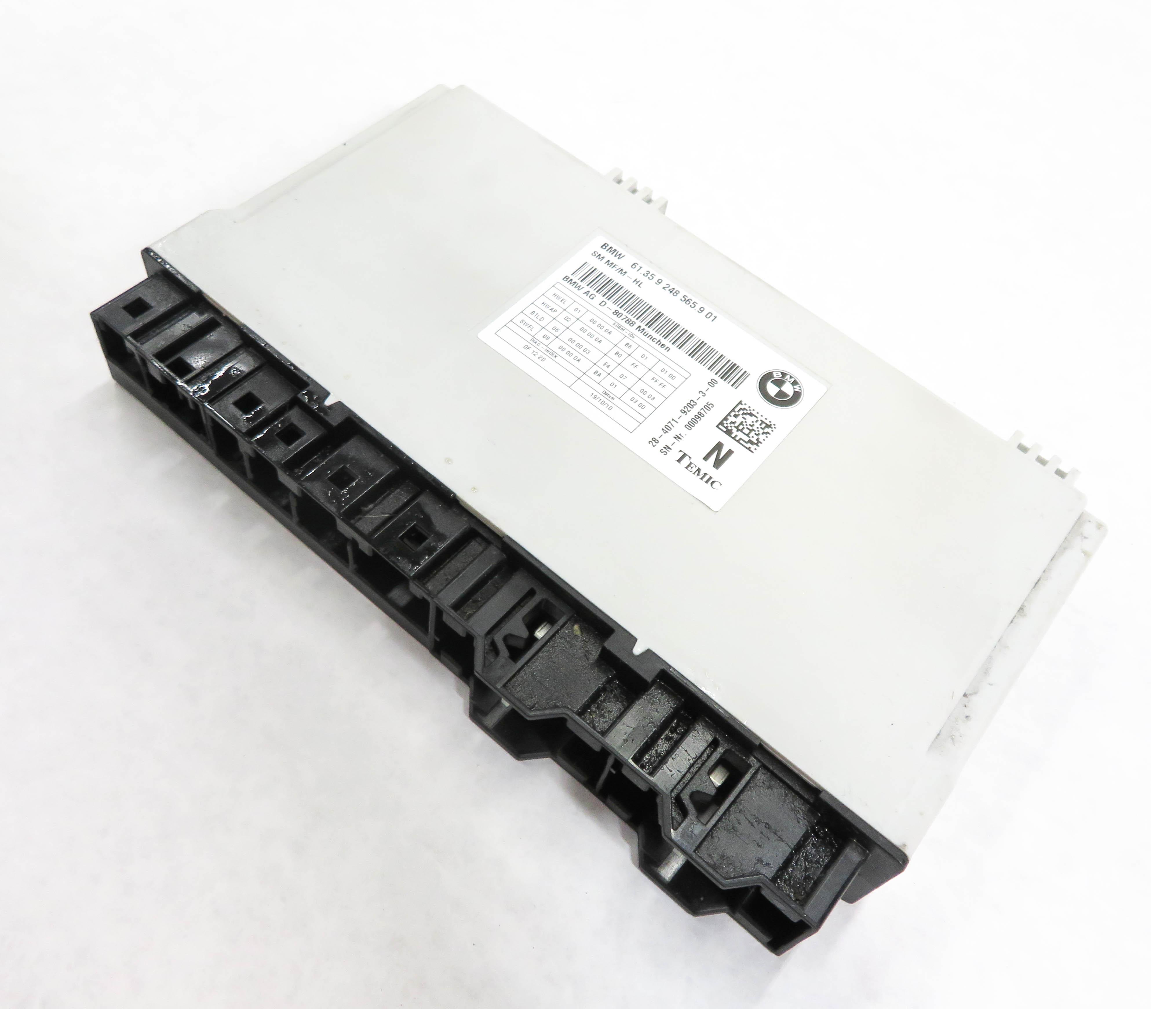 10-17 BMW 528i 535i 550i 650i 740i 750i 760i F10 F01 COMFORT MEMORY SEAT MODULE — exact item pictured