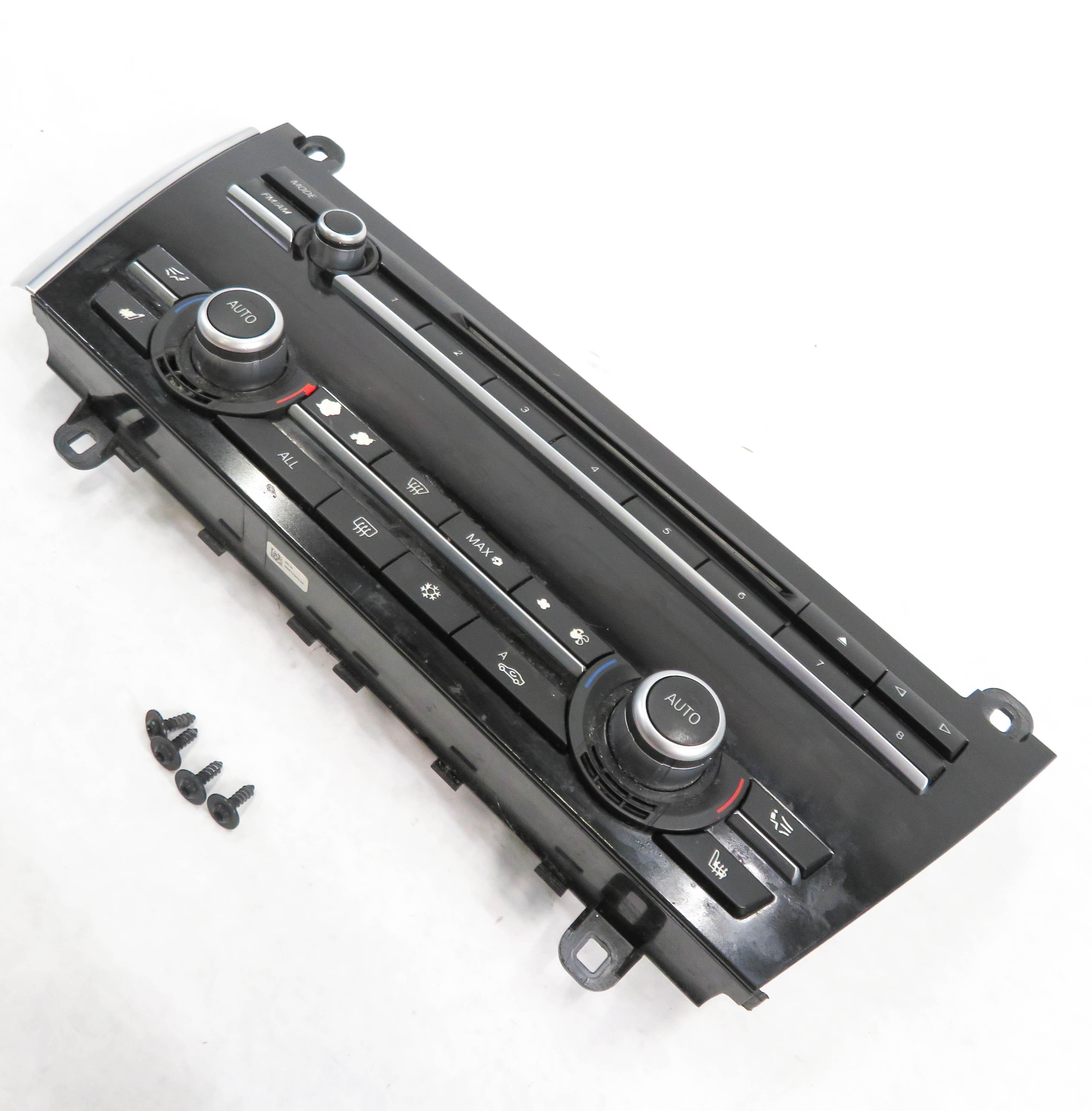 09-13 BMW 740i 750i 760i B7 (F01 F07 F10) HEATER A/C CLIMATE TEMPERATURE CONTROL — exact item pictured