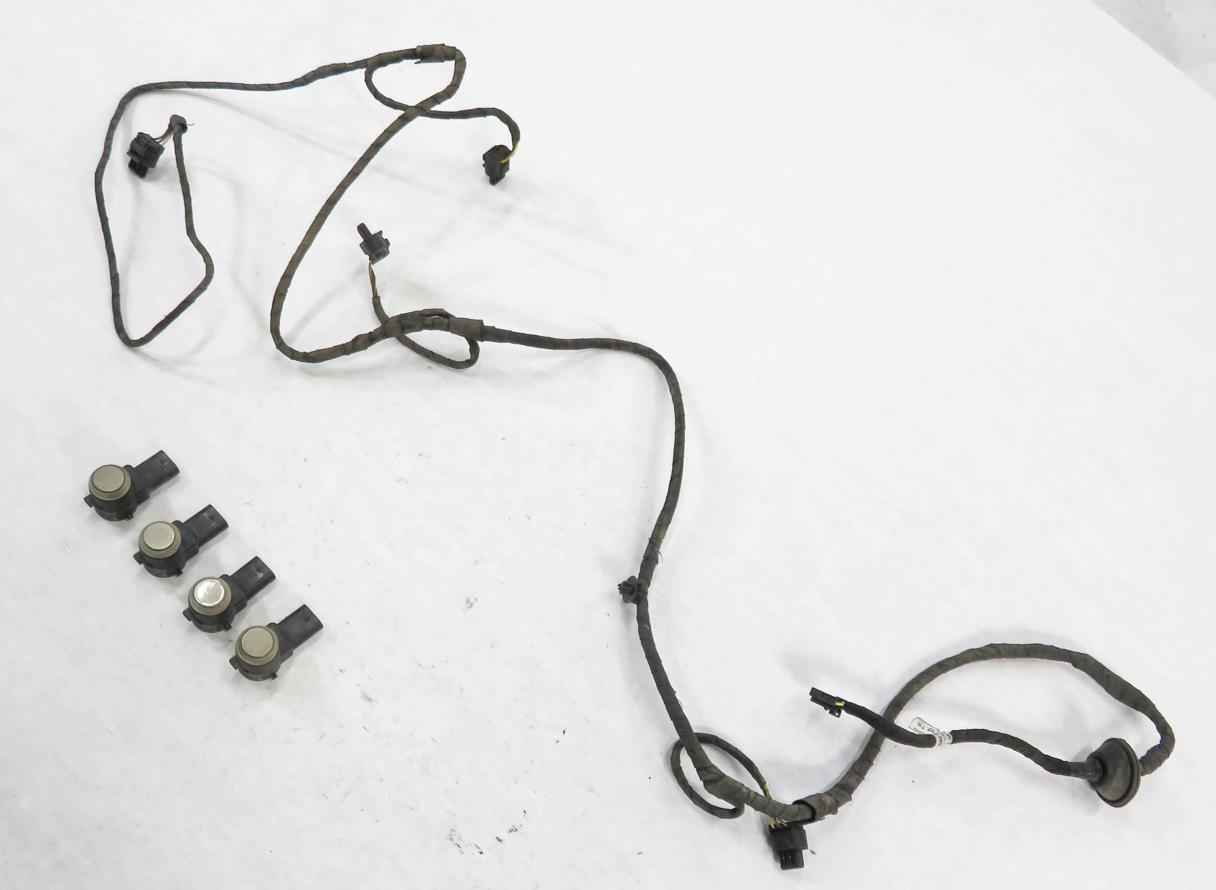 2010 MERCEDES BENZ E350 (W212) REAR PDC PARK DISTANCE SENSOR SET-4 (INDIUM GRAY) — exact item pictured