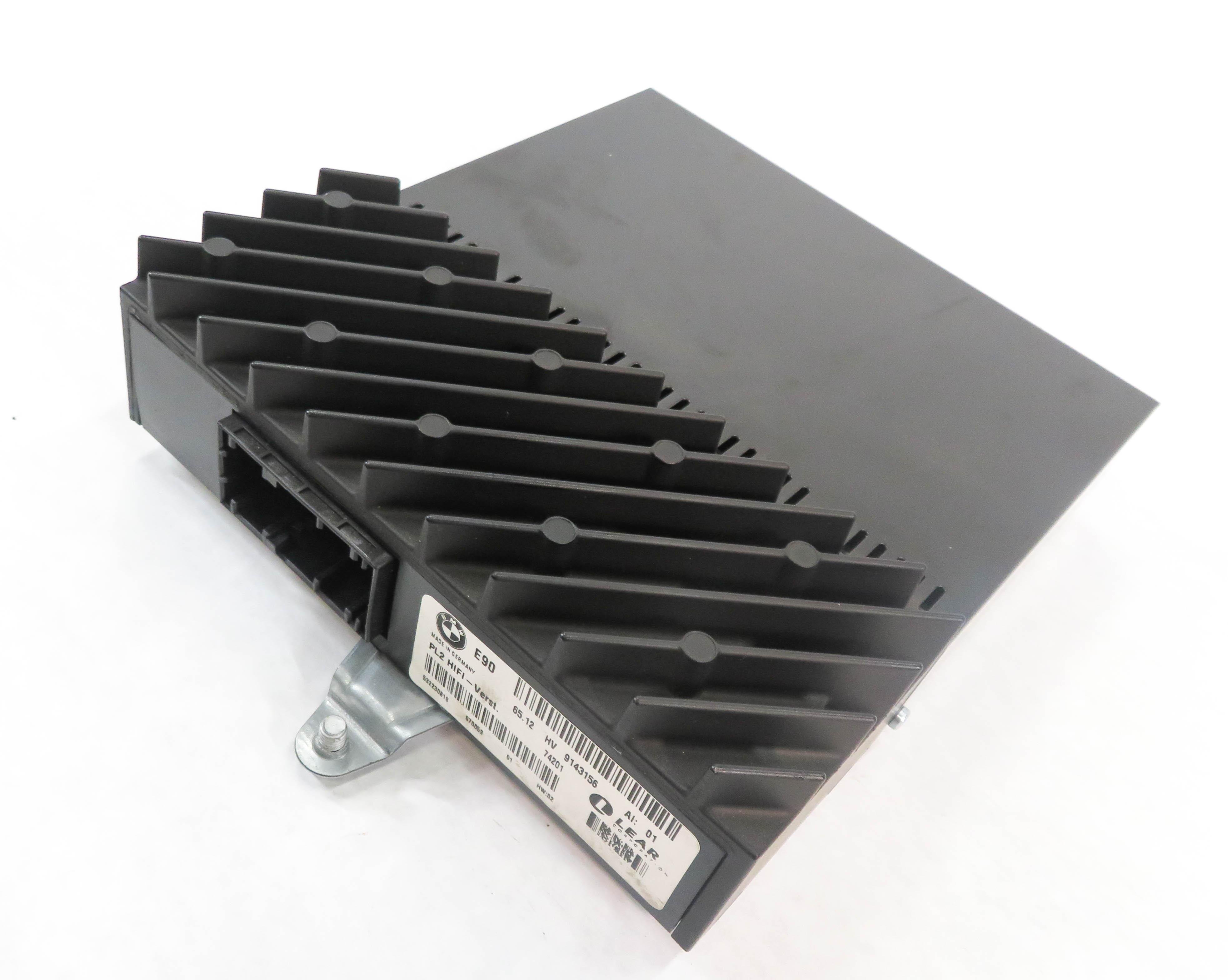 2008 BMW 328i (E90) RADIO STEREO HiFi AUDIO AMP AMPLIFIER (LEAR) — exact item pictured