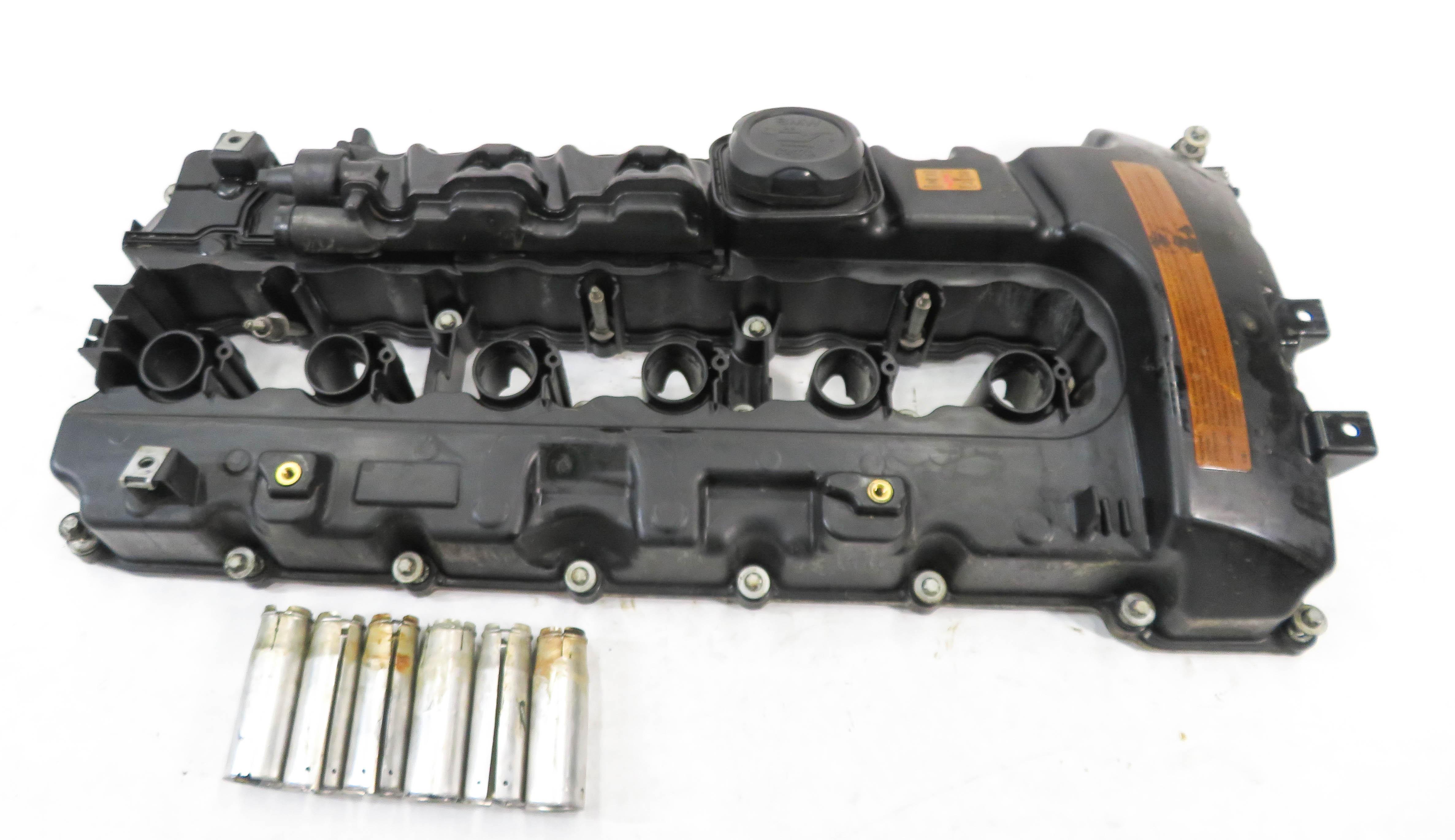 07-16 BMW 335i 535i 740i X6 Z4 (E60 E90) 3.0L N54 TWIN TURBO - VALVE COVER — exact item pictured