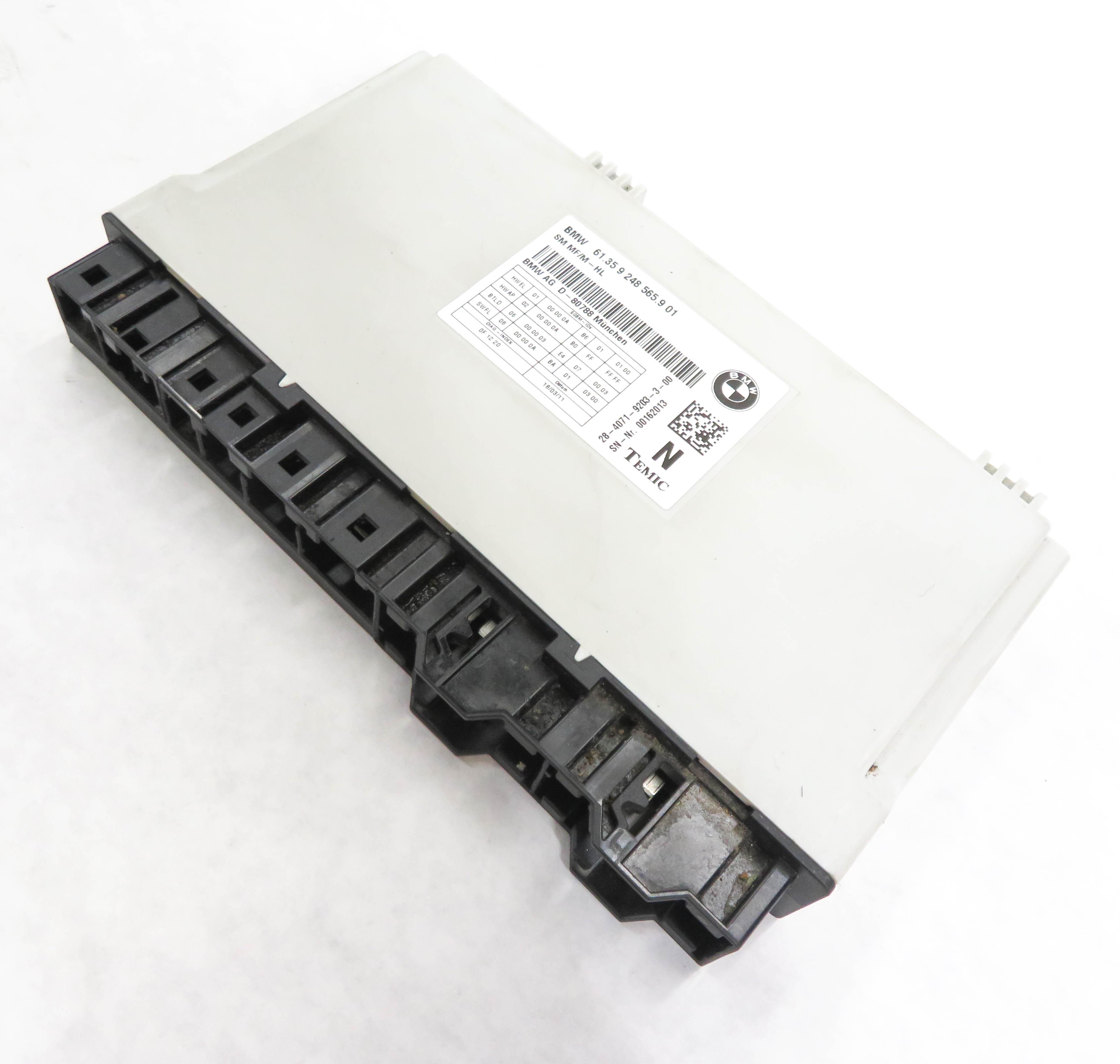 10-17 BMW 528i 535i 550i 650i 740i 750i 760i F10 F01 COMFORT MEMORY SEAT MODULE — exact item pictured