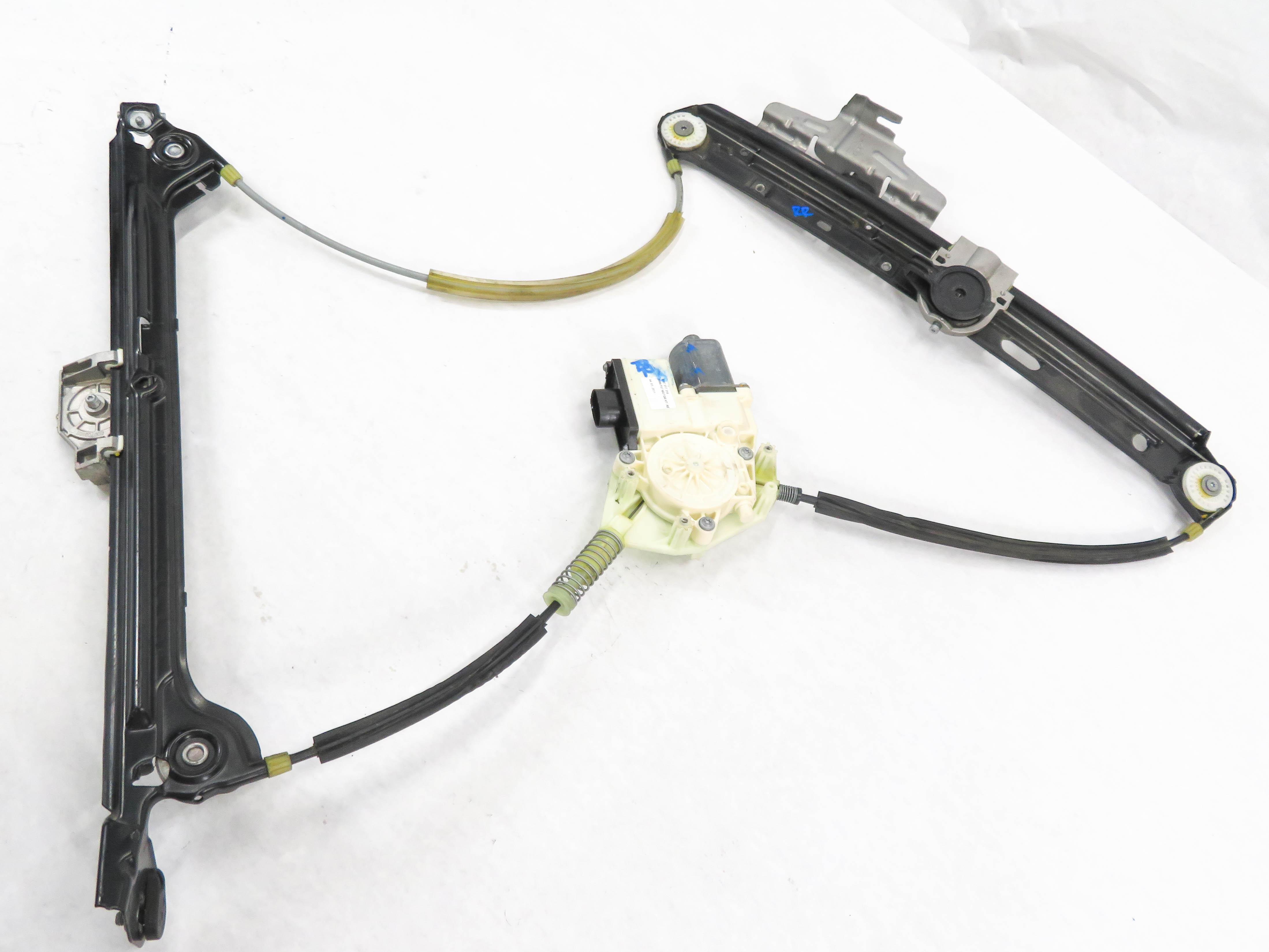 2010-2017 BMW 535iGT 550iGT (F07) RIGHT SIDE REAR DOOR WINDOW REGULATOR w/ MOTOR — exact item pictured