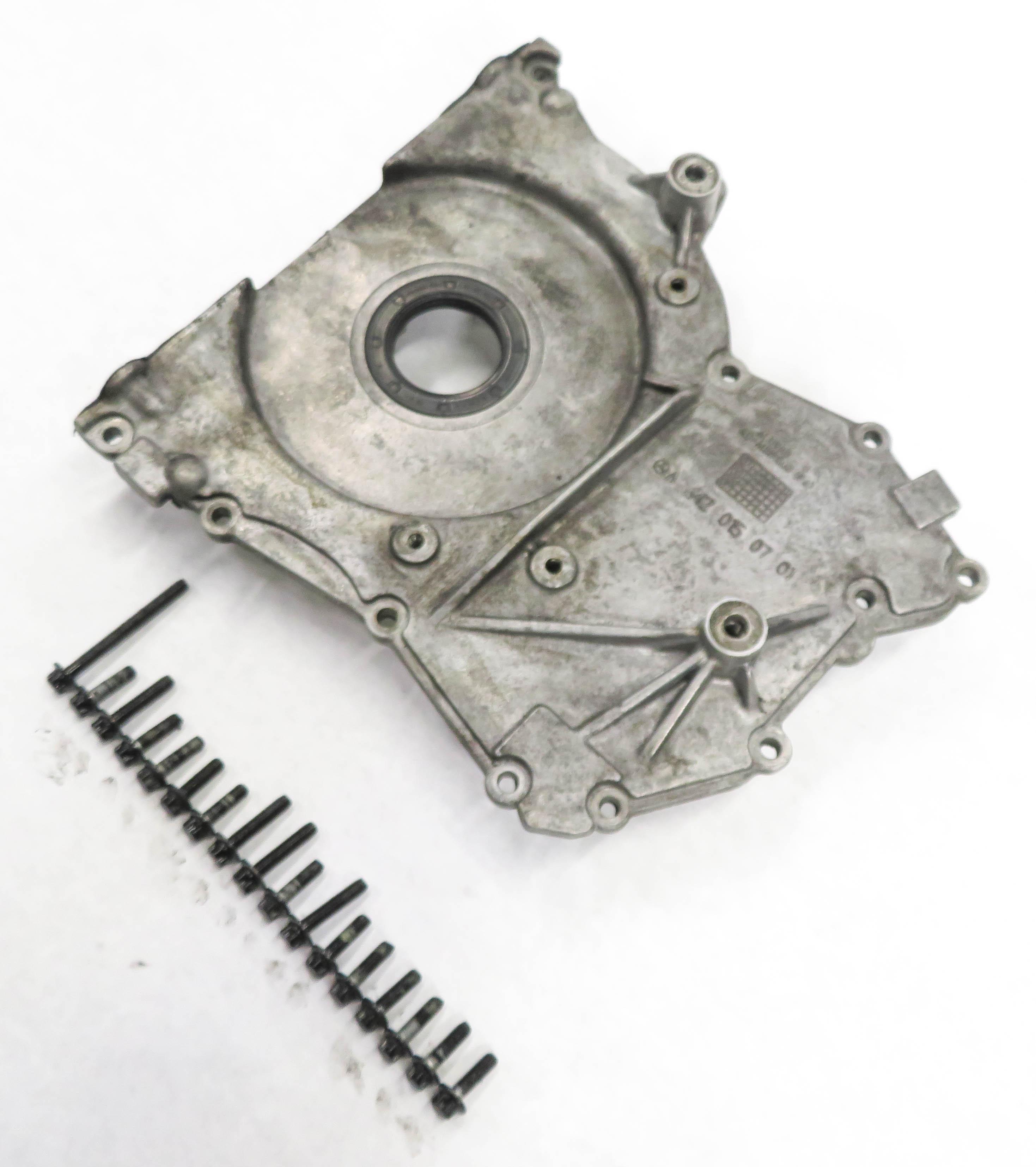 07-09 MB E320 GL320 ML320 R320 (X164 W164) 3.0L OM642 DIESEL ENGINE TIMING COVER — exact item pictured