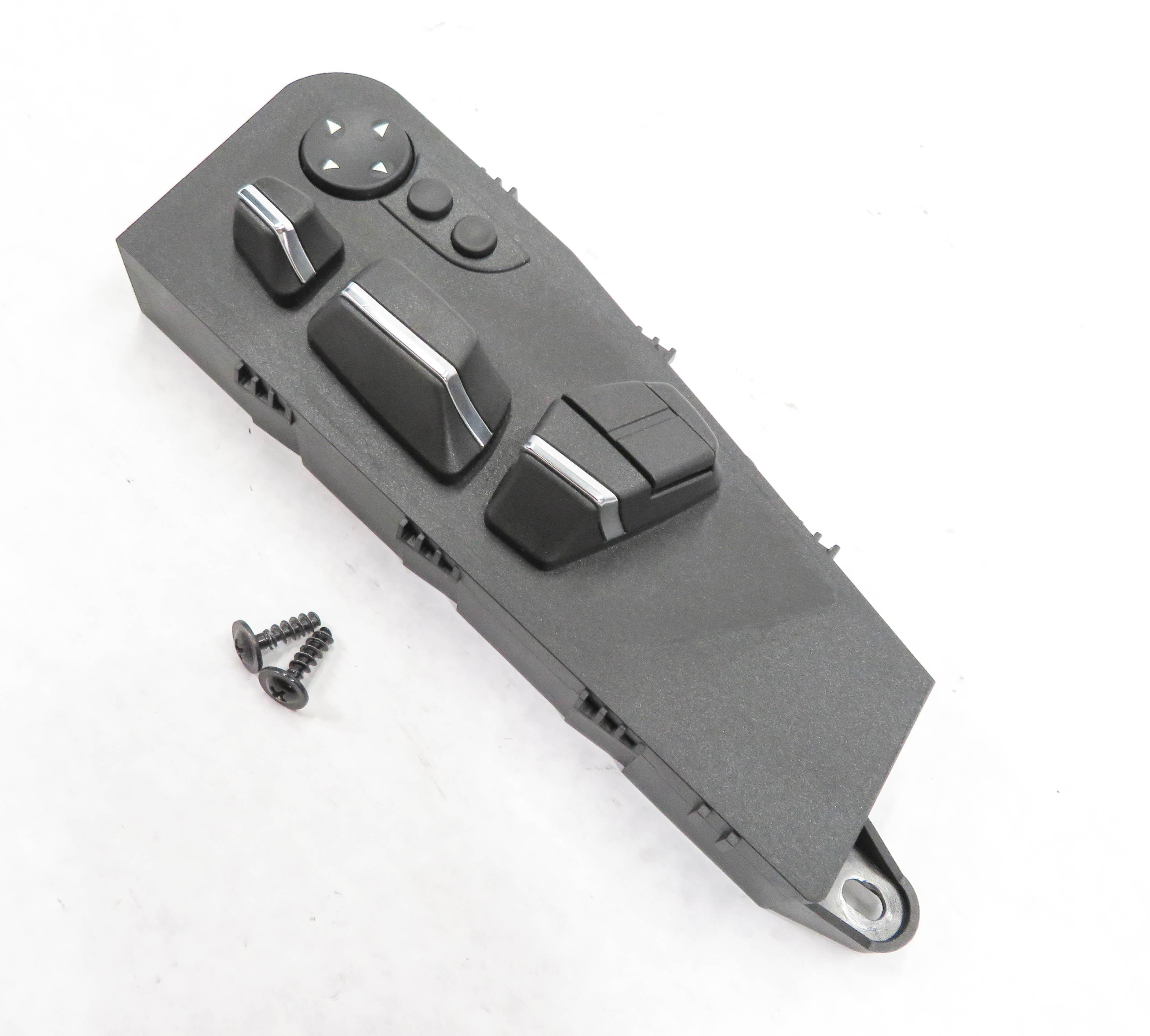 2011 BMW 740i (F01) LEFT FRONT DRIVER SEAT ADJUST ADJUSTMENT SWITCH BUTTON PANEL — exact item pictured