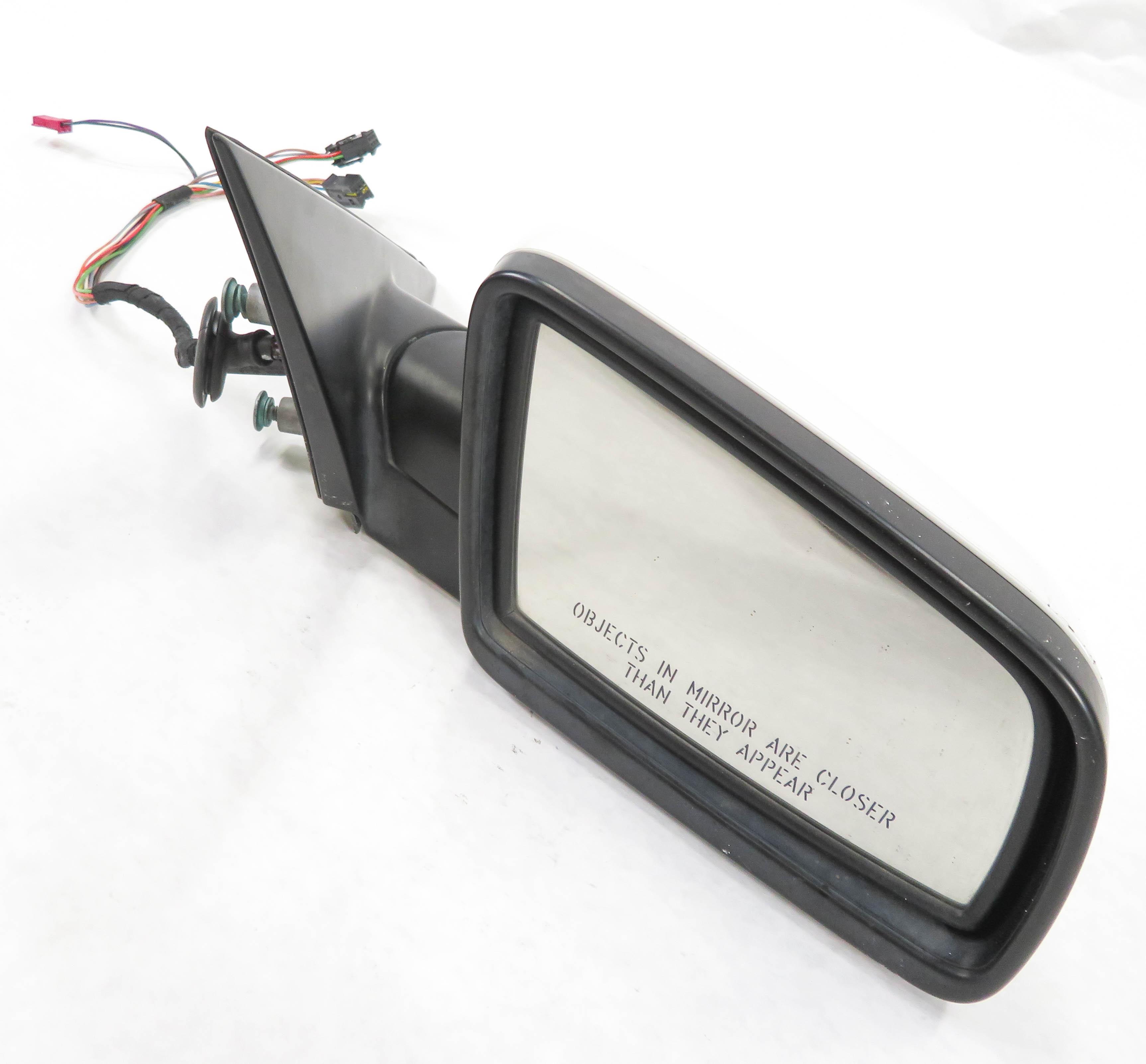 04-06 BMW 525i 530i 545i (E60) RIGHT HEATED MEMORY AUTODIM DOOR MIRROR (WHITE) — exact item pictured