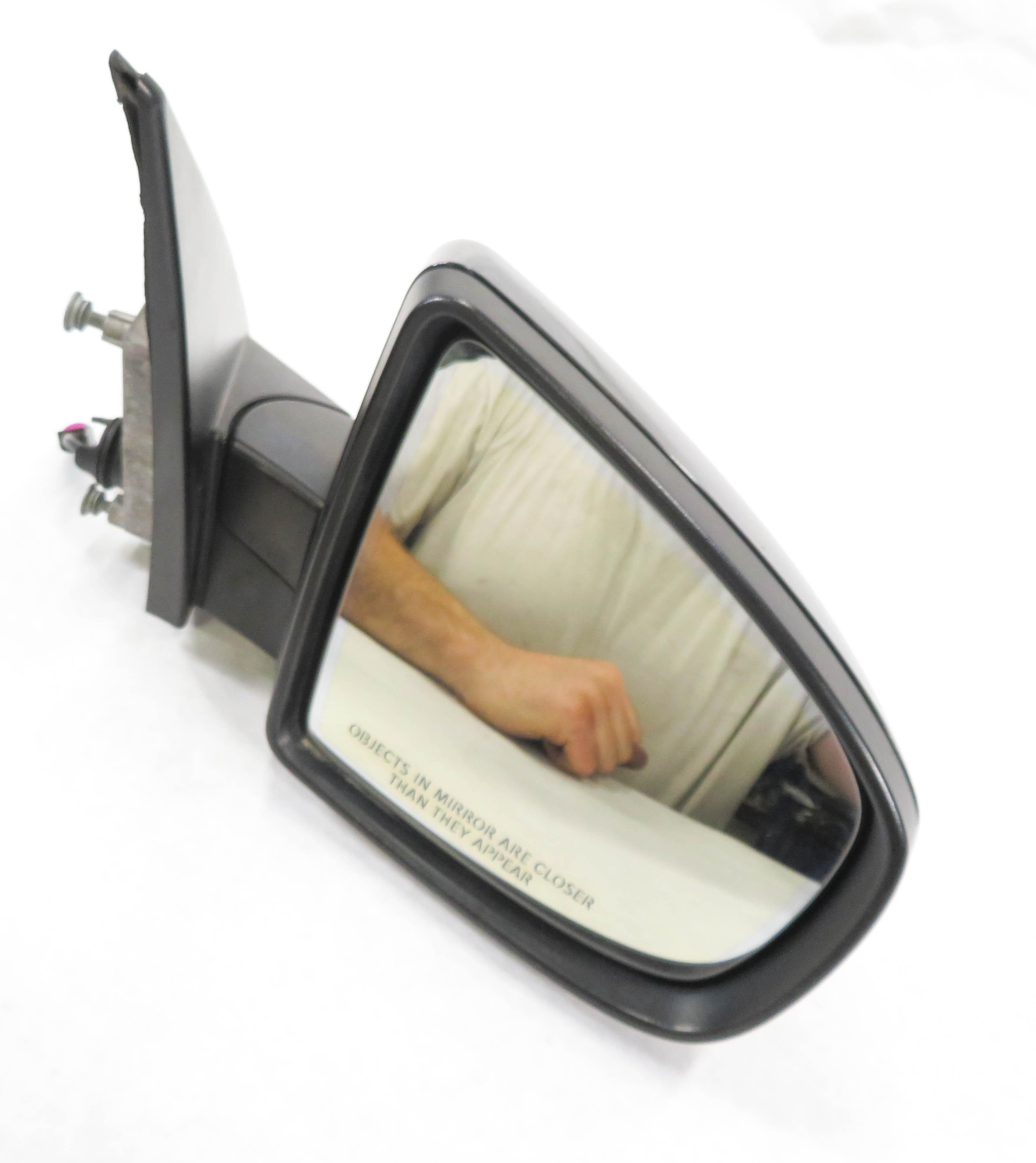 10-13 BMW X5 (E70) RIGHT P-FOLD MEM AUTODIM CAMERA HEATED DOOR MIRROR (BLACK) — exact item pictured