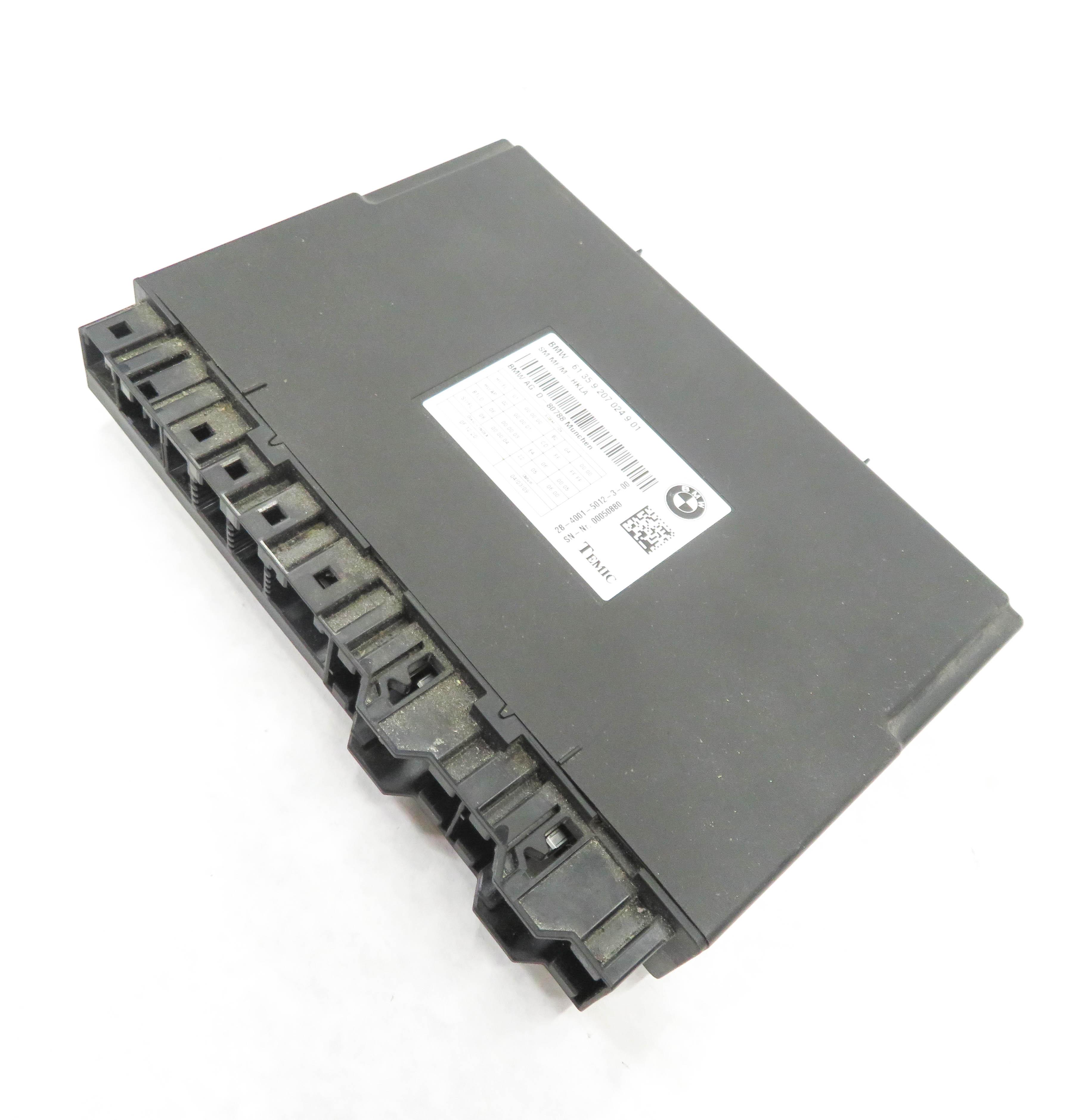 2009-2010 BMW 750i 760i (F01) FRONT COMFORT SEAT MEMORY CONTROL MODULE COMPUTER — exact item pictured