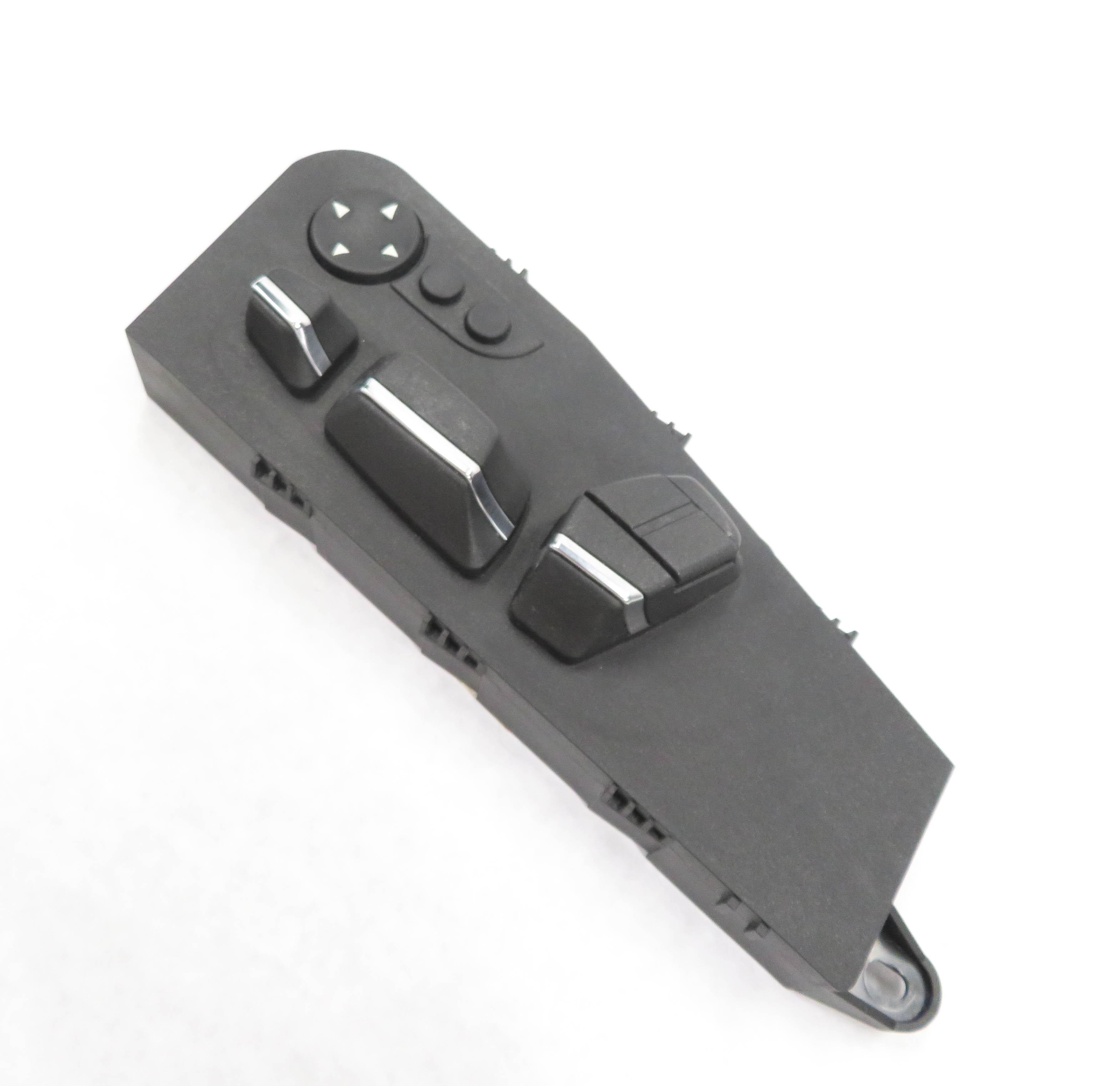 2009 BMW 750i (F01) LEFT FRONT DRIVER POWER SEAT CONTROL ADJUST SWITCH PANEL — exact item pictured
