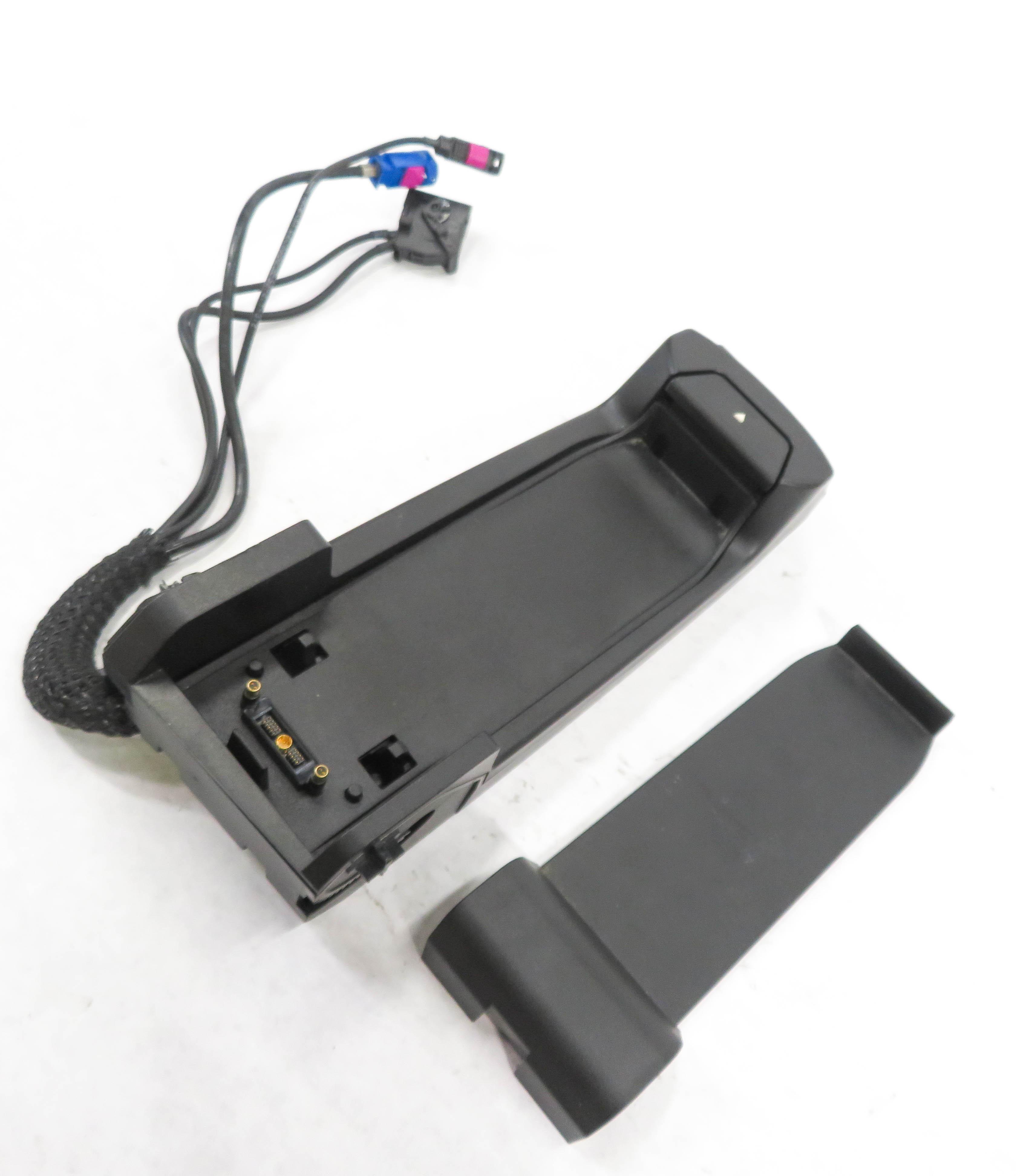 2009 BMW 750i (F01) FRONT CENTER CONSOLE CELL PHONE SNAP IN CRADLE — exact item pictured