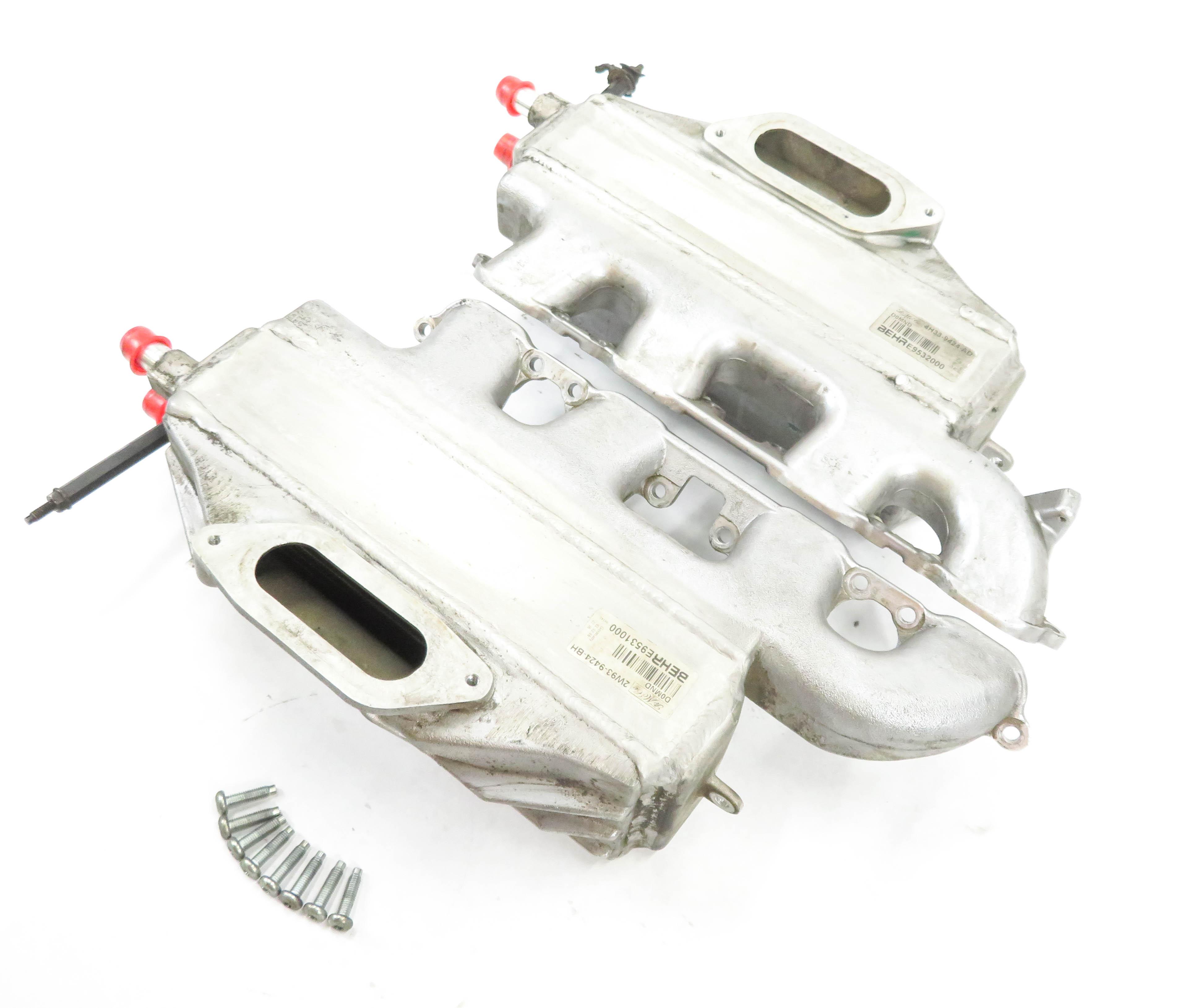 2006-2009 RANGE ROVER SPORT (L320 L322) 4.2L V8 INTAKE MANIFOLD INTERCOOLER SET2 — exact item pictured