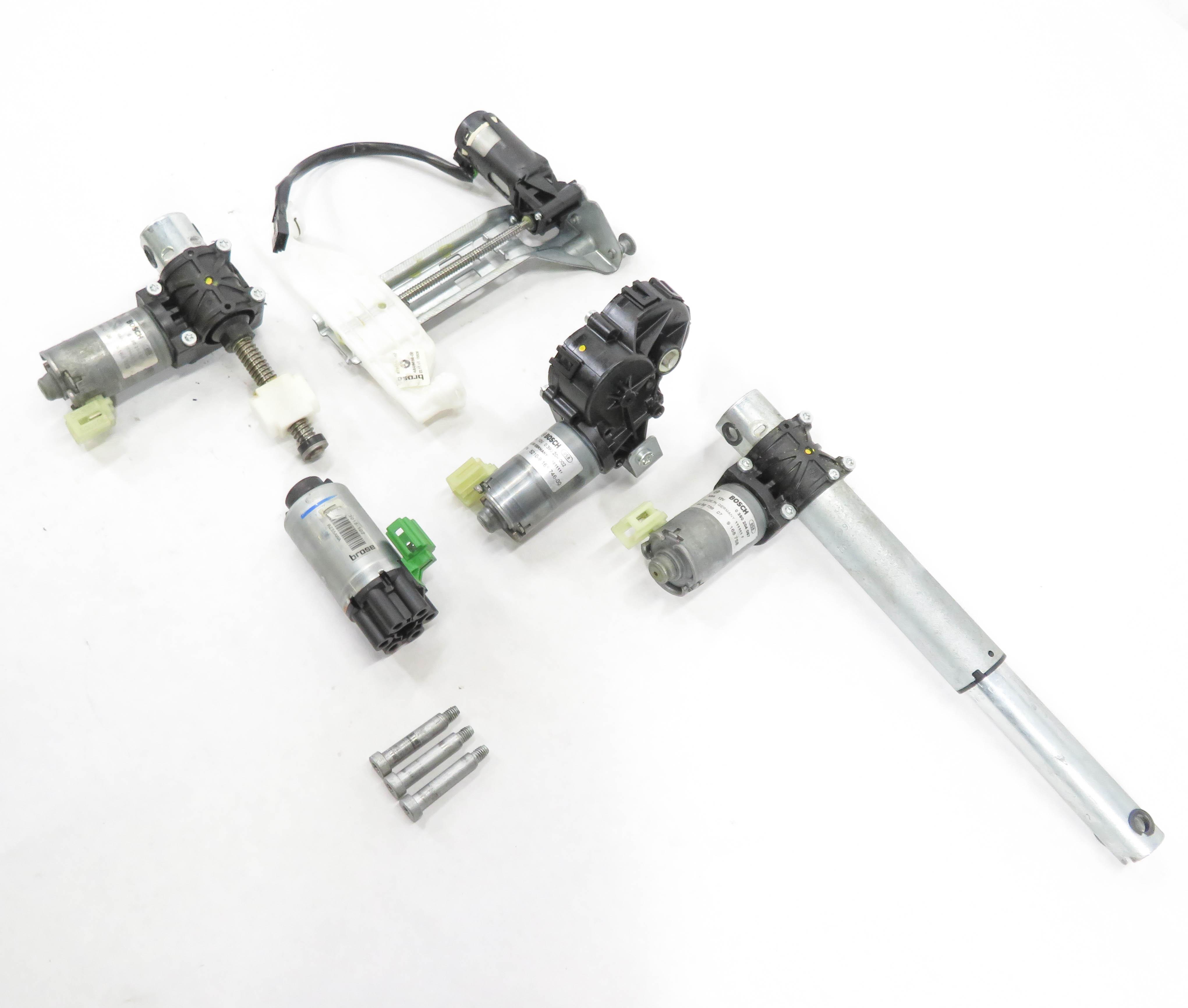 2012 BMW 528i (F10) LEFT FRONT DRIVER POWER SEAT ADJUST MOTOR SET-5 — exact item pictured