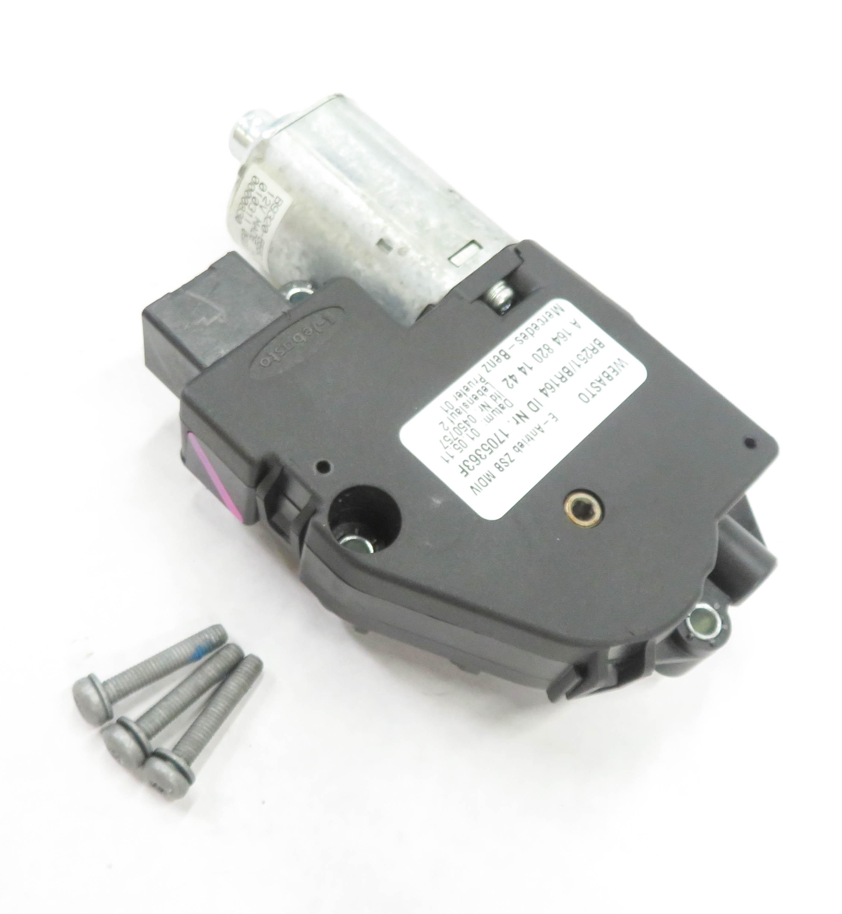 07-12 MB GL450 ML320 ML350 ML500 GL320 R320 R350 (W251 X164 W164) SUN ROOF MOTOR — exact item pictured