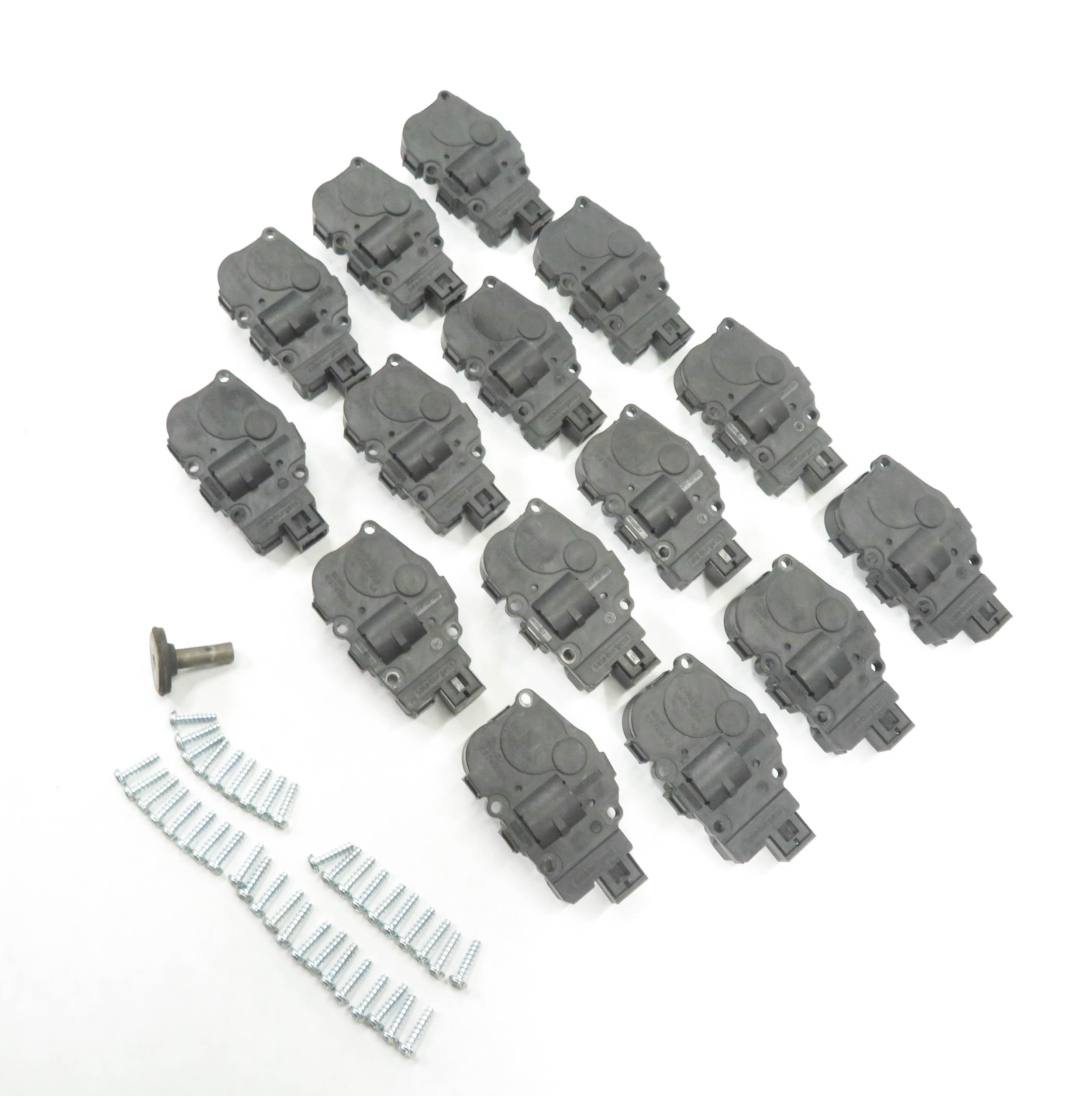 2009 BMW 750Li (F02) HEATER A/C BLEND DOOR FLAP ACTUATOR MOTOR SET-15 — exact item pictured