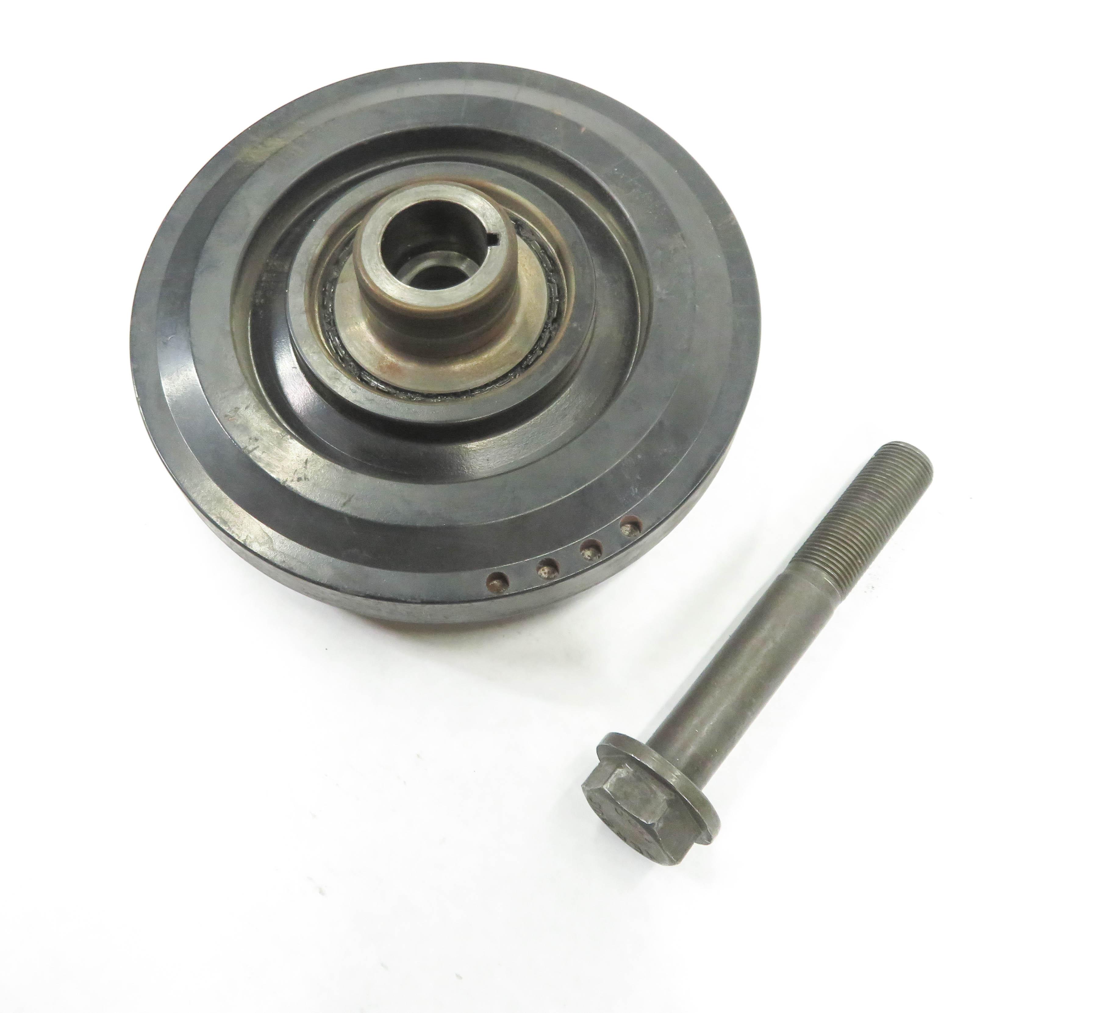 08-17 BMW 550i 650i 750i X5 X6 (F04 F01 F10 E70 E71) 4.4TT N63 HARMONIC BALANCER — exact item pictured