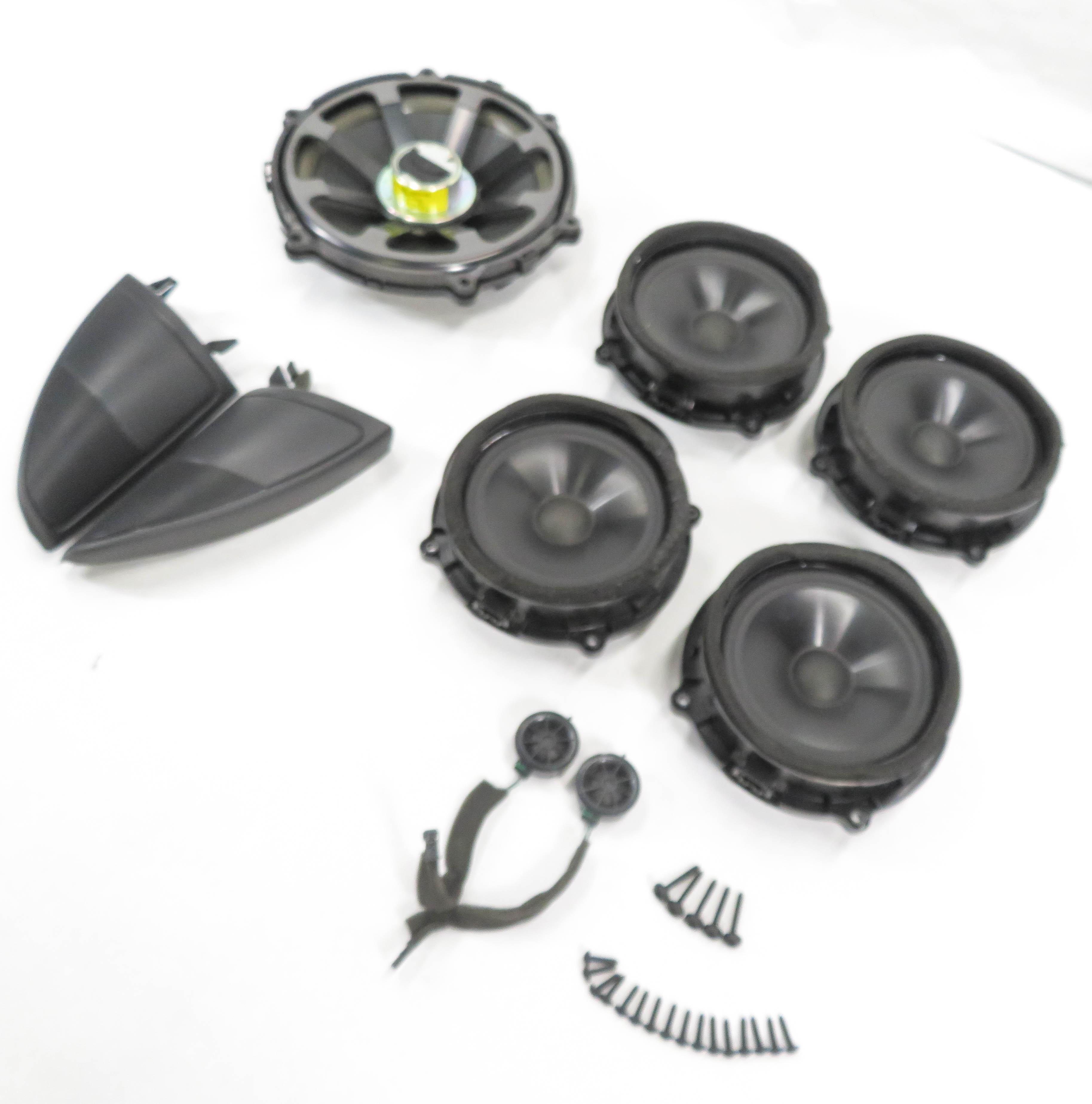 2011 RANGE ROVER SPORT (L320) RADIO STEREO MID HIGH TWEETER WOOFER SPEAKER SET-9 — exact item pictured