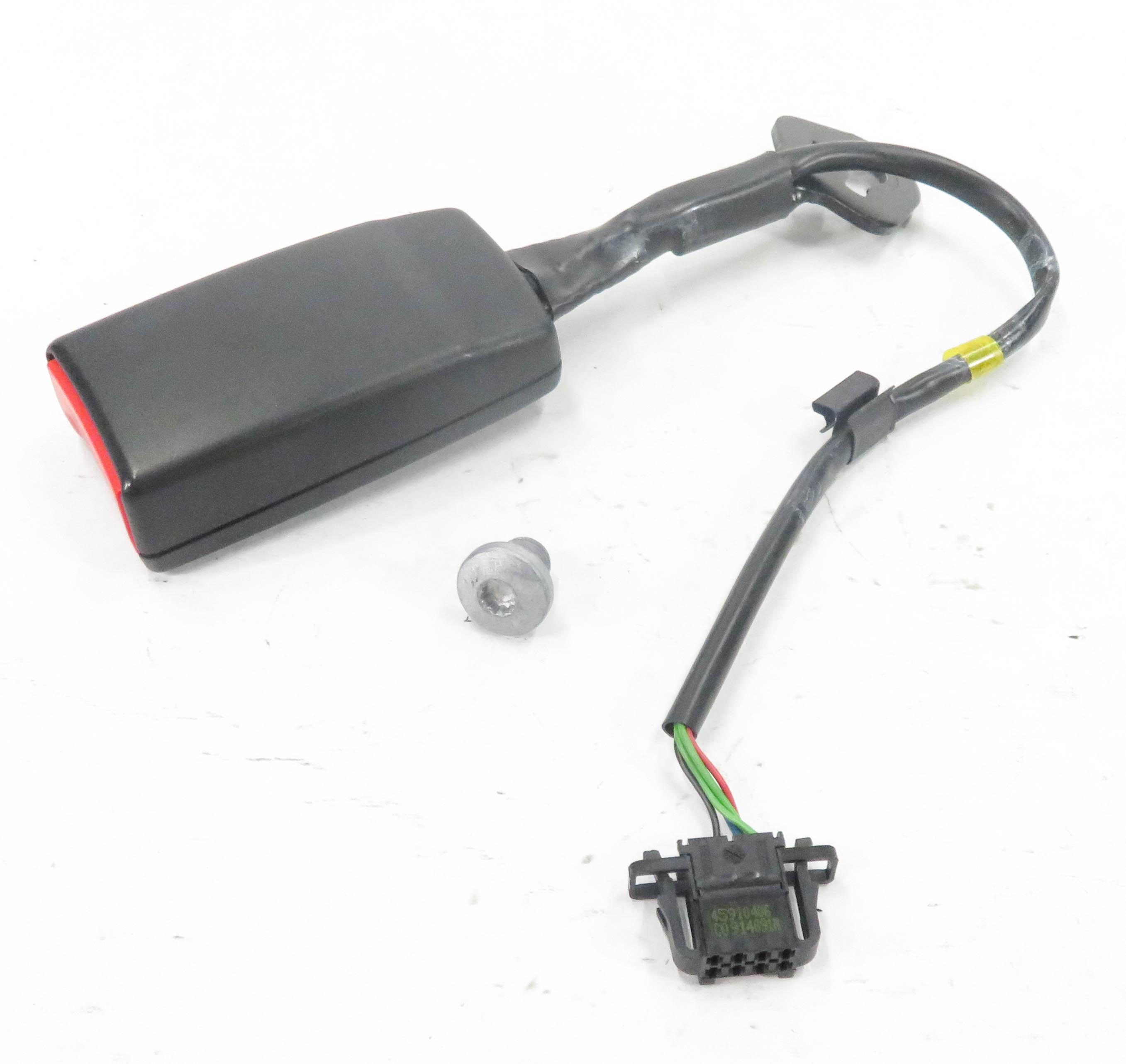 2011 AUDI Q7 (4L) RIGHT FRONT PASSENGER SEATBELT BUCKLE RECEIVER (BLACK) — exact item pictured