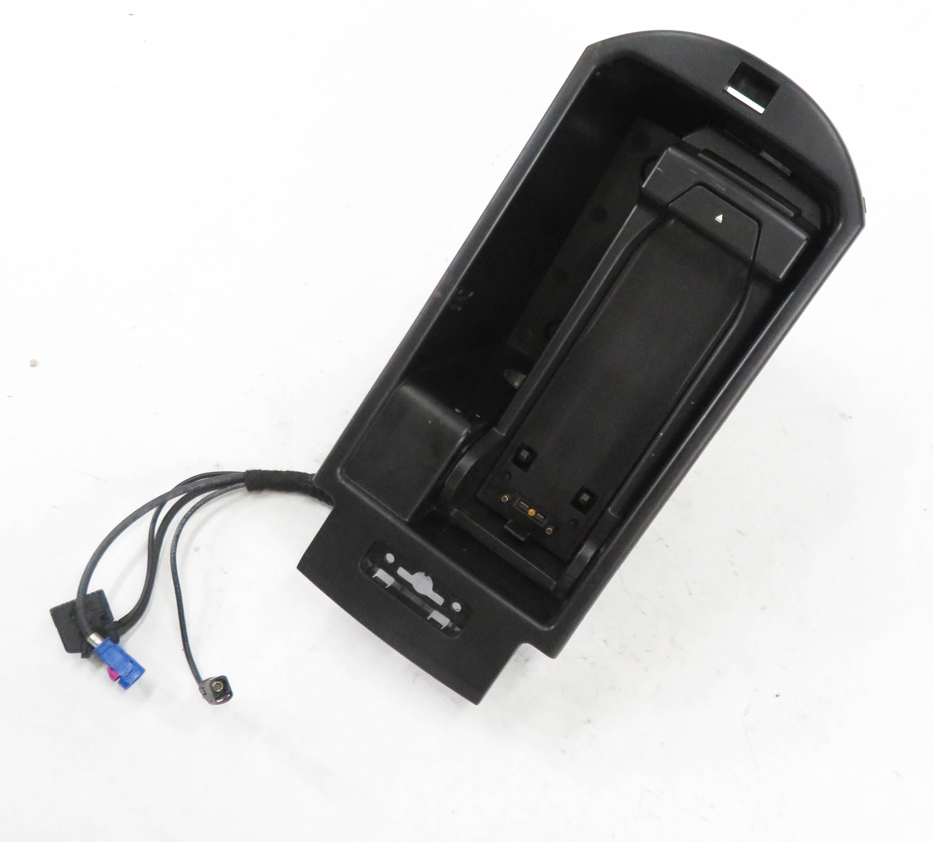 2013 BMW X3 (F25) FRONT CENTER CONSOLE STORAGE TRAY / PHONE CHARGING DOCK — exact item pictured