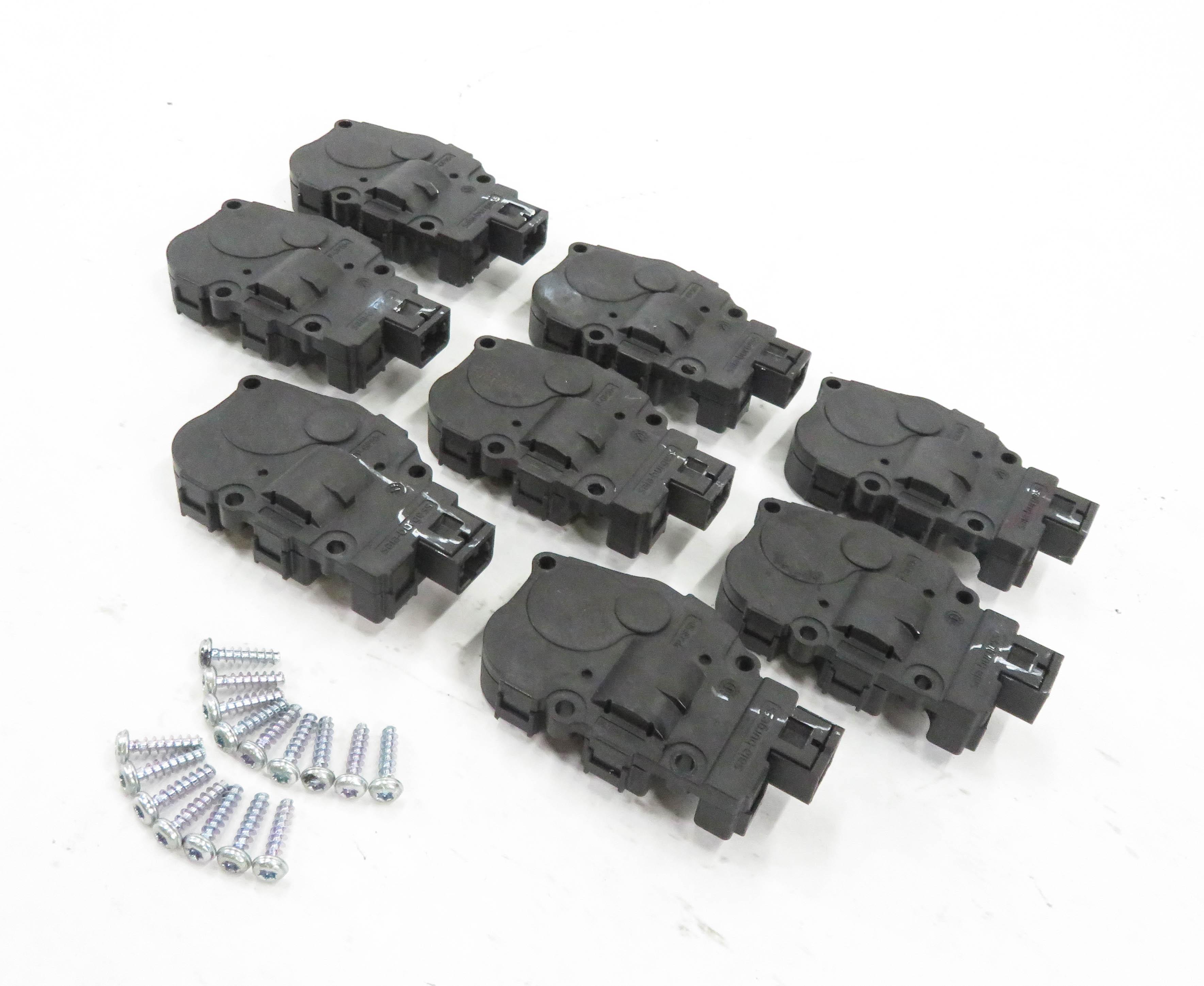 2013 BMW X3 (F25) FRONT HVAC HEATER A/C BLEND DOOR SERVO ACTUATOR MOTOR SET-8 — exact item pictured