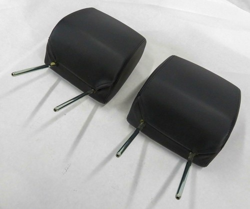 2006 RANGE ROVER SPORT (L320) FRONT LEFT & RIGHT (BLACK LEATHER) HEADREST SET-2 — exact item pictured