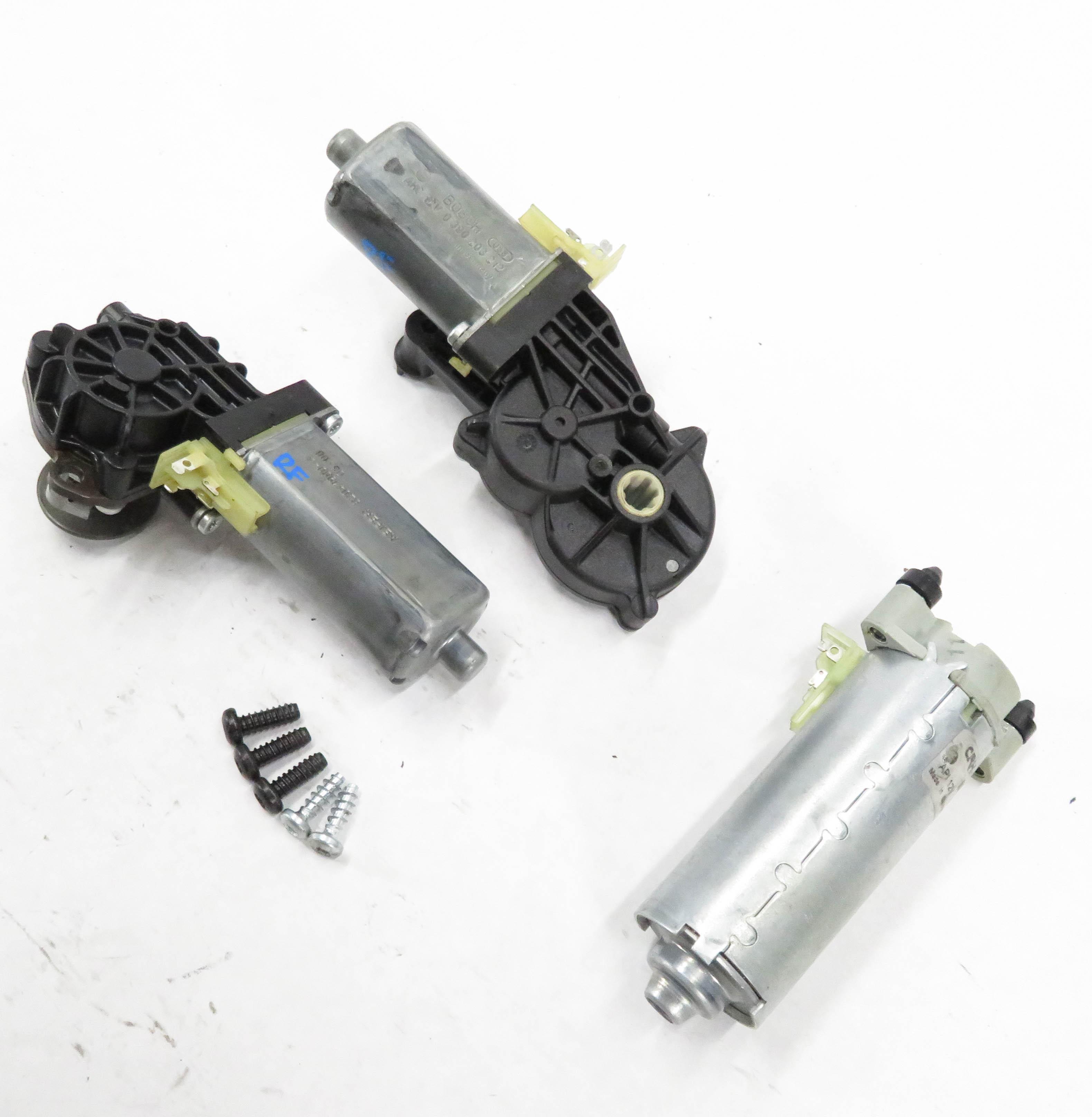2006 MERCEDES BENZ CLS55 AMG (W219) RIGHT FRONT PASSENGER POWER SEAT MOTOR SET-3 — exact item pictured