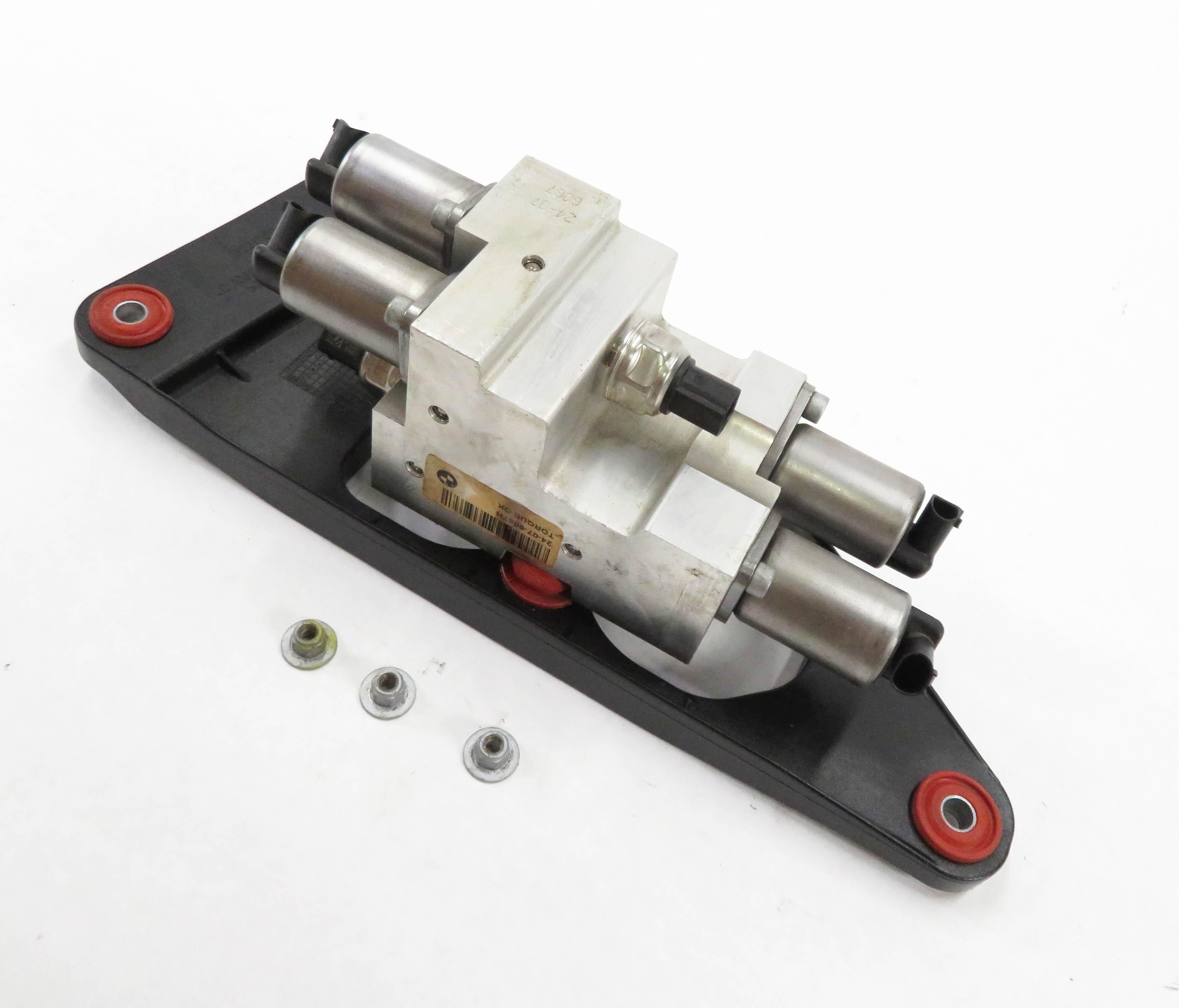 2007 BMW X5 (E70) DYNAMIC DRIVE ACTIVE SUSPENSION HYDRAULIC VALVE BLOCK — exact item pictured