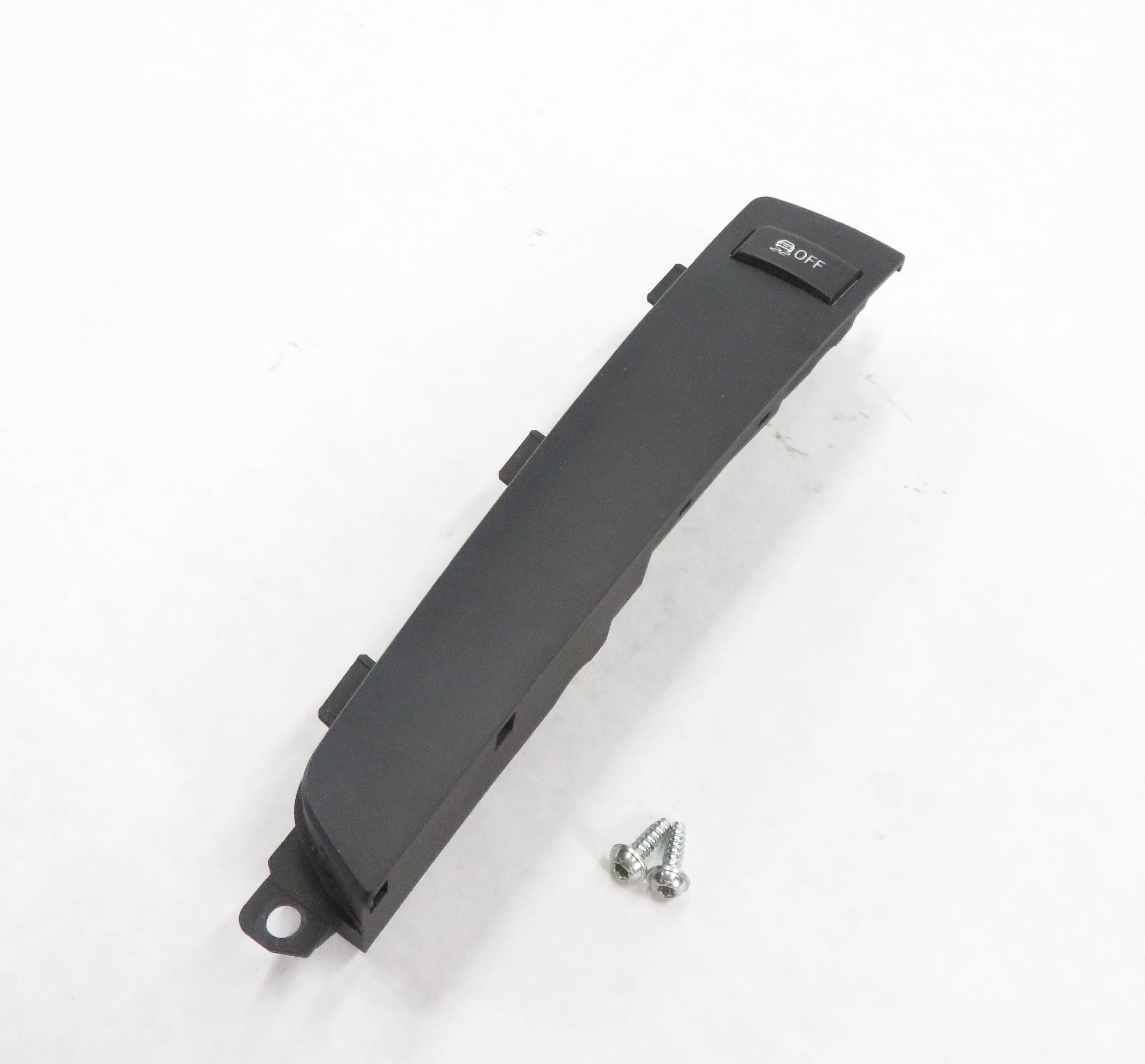 11 BMW 535i (F10) FRONT CENTER CONSOLE TRACTION CONTROL SWITCH w/ TRIM (BLACK) — exact item pictured