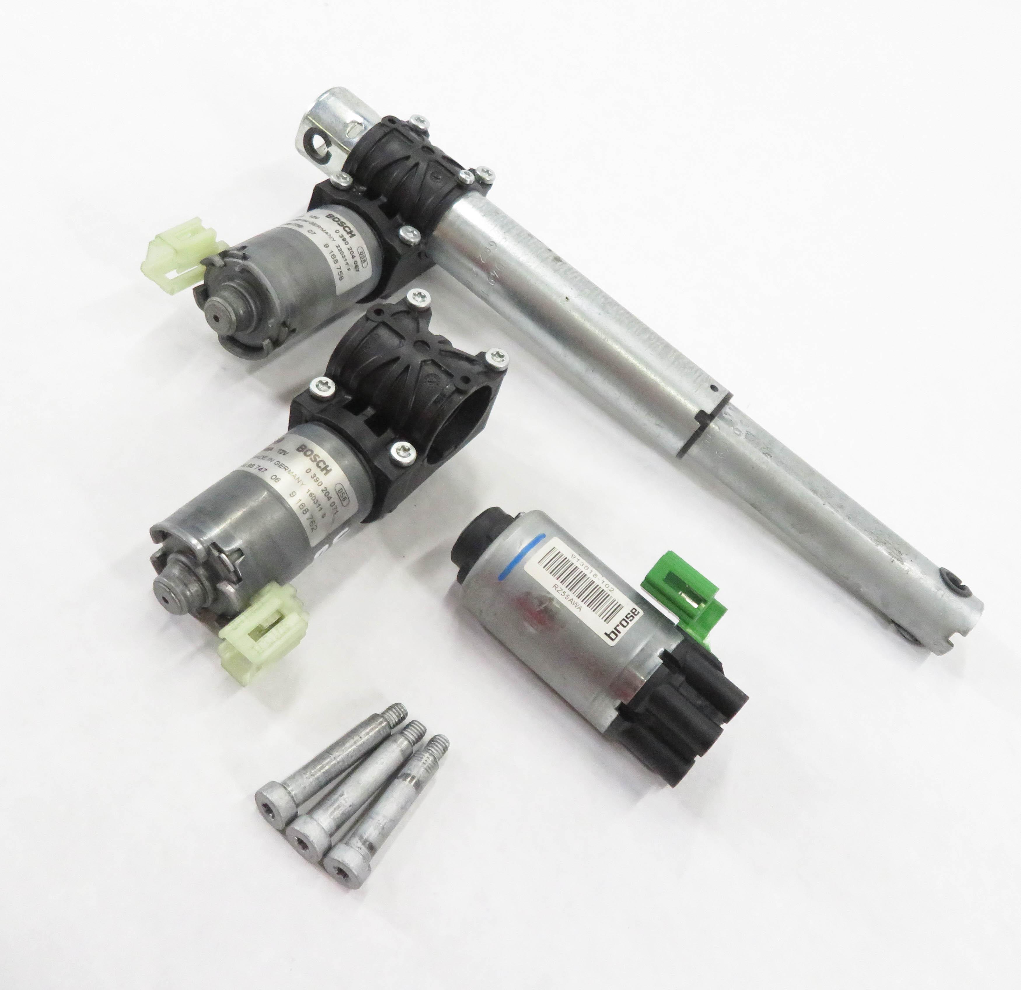 11 BMW 535i (F10) RIGHT FRONT PASSENGER SEAT ADJUSTMENT ADJUST MOTOR SET (3) — exact item pictured